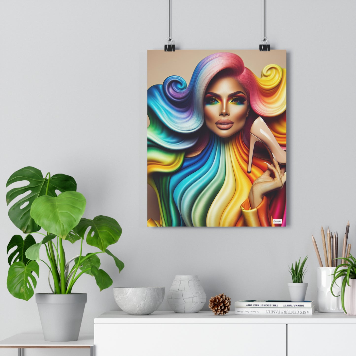 Giclée Art Print - Glamorous - Vivienne Grace
