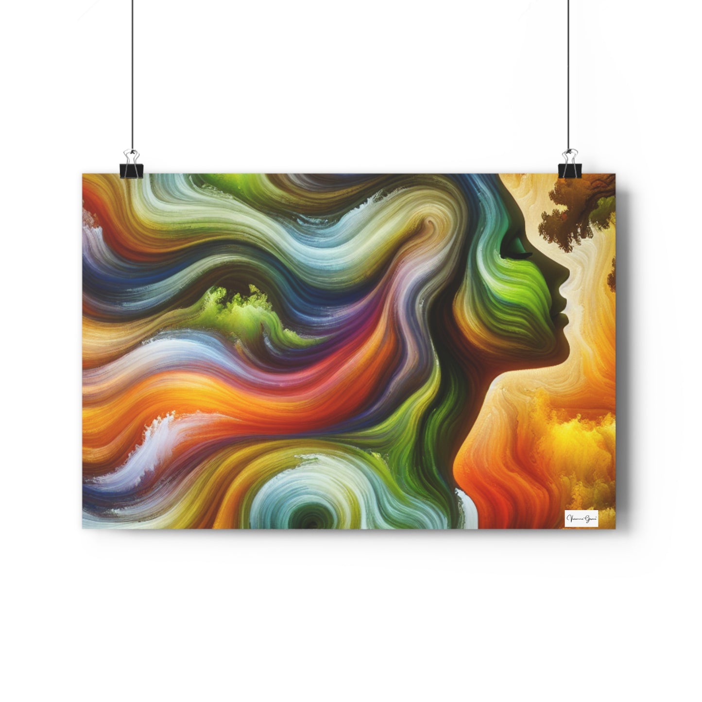 Giclée Art Print - Into The Wind - Vivienne Grace