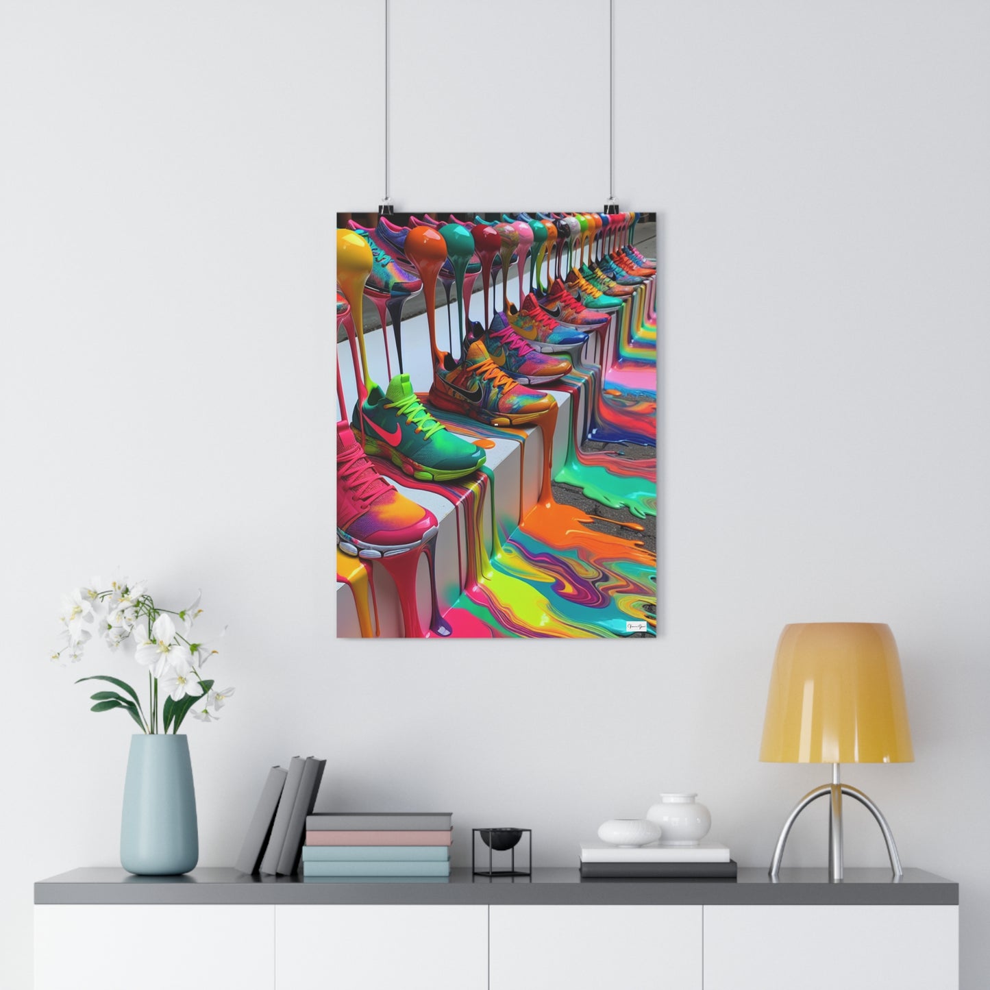 Giclée Art Print - Sneaker Fun - Vivienne Grace