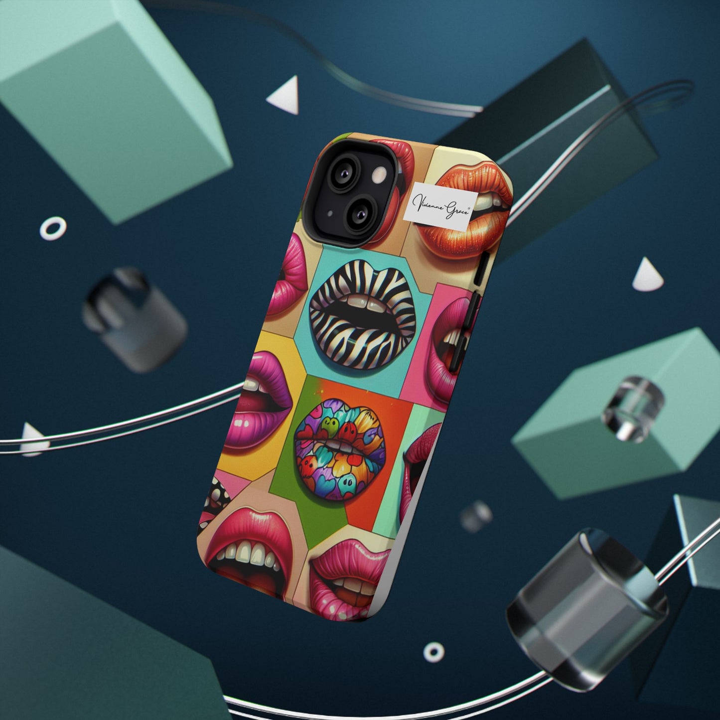 IPhone - Impact-Resistant Case - LIPS - Vivienne Grace