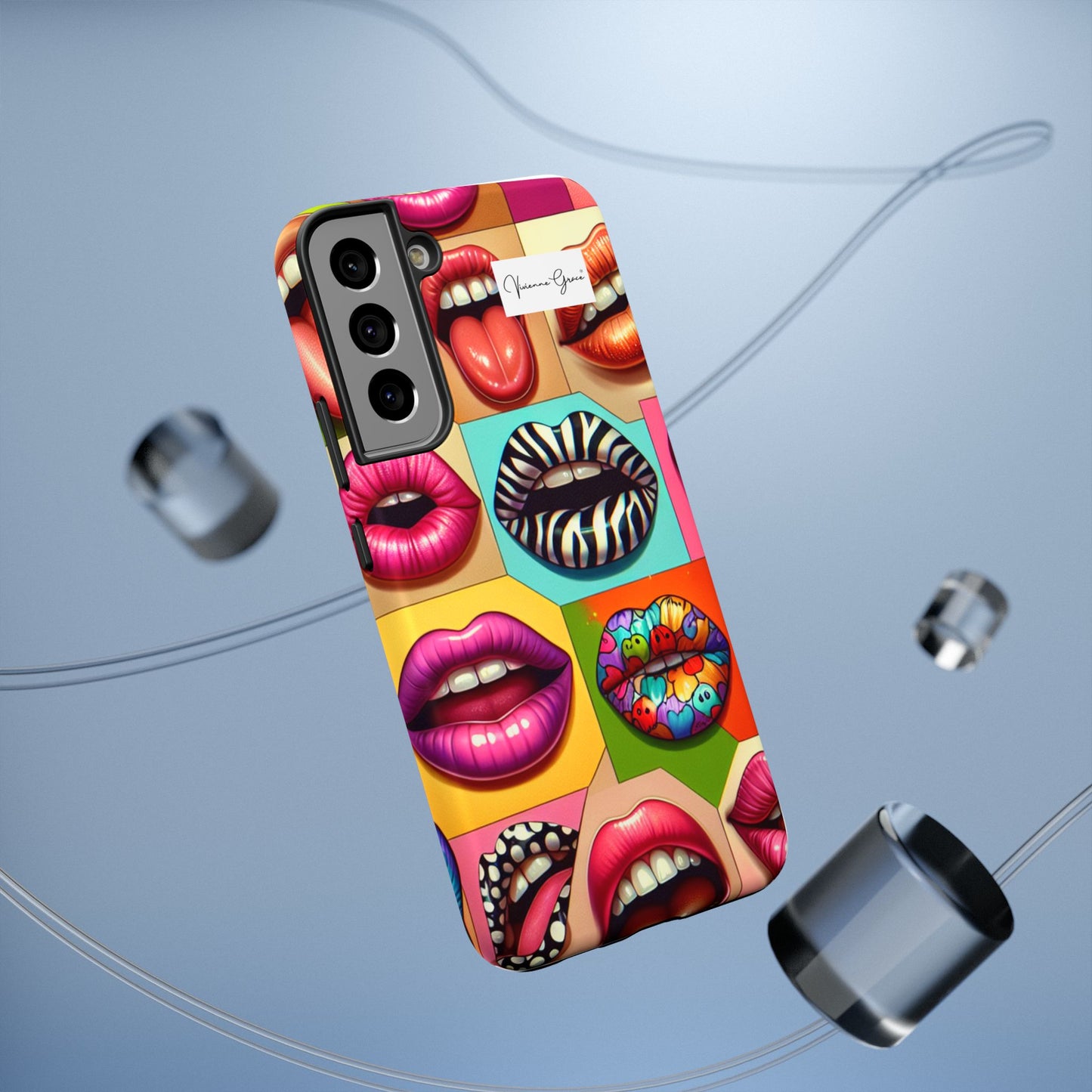 Samsung Galaxy - Impact-Resistant Case - LIPS - Vivienne Grace