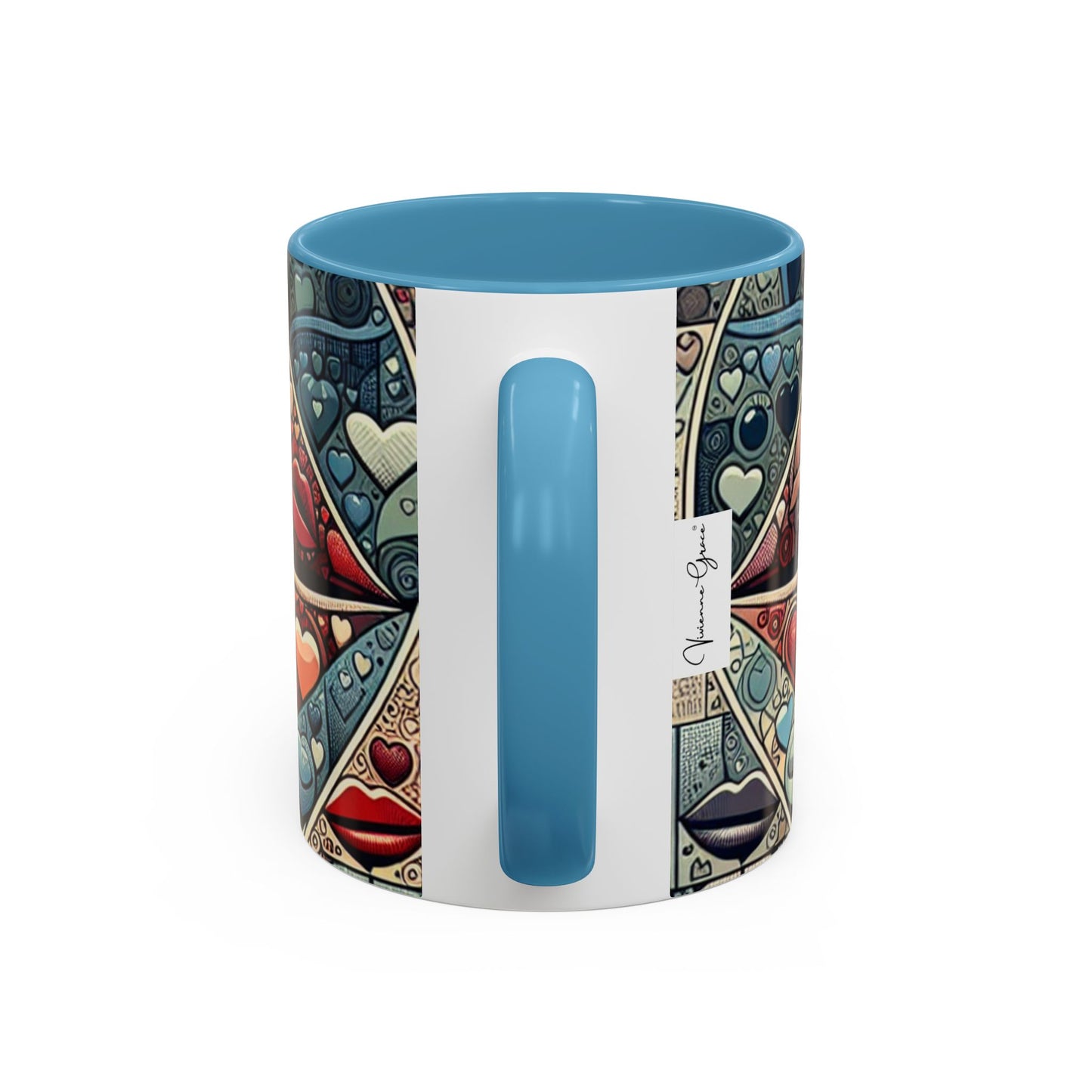 Coffee Mug - BLUE LIPS - Vivienne Grace