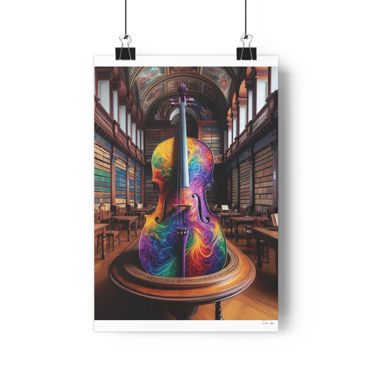 Giclée Art Print - Cello - Vivienne Grace