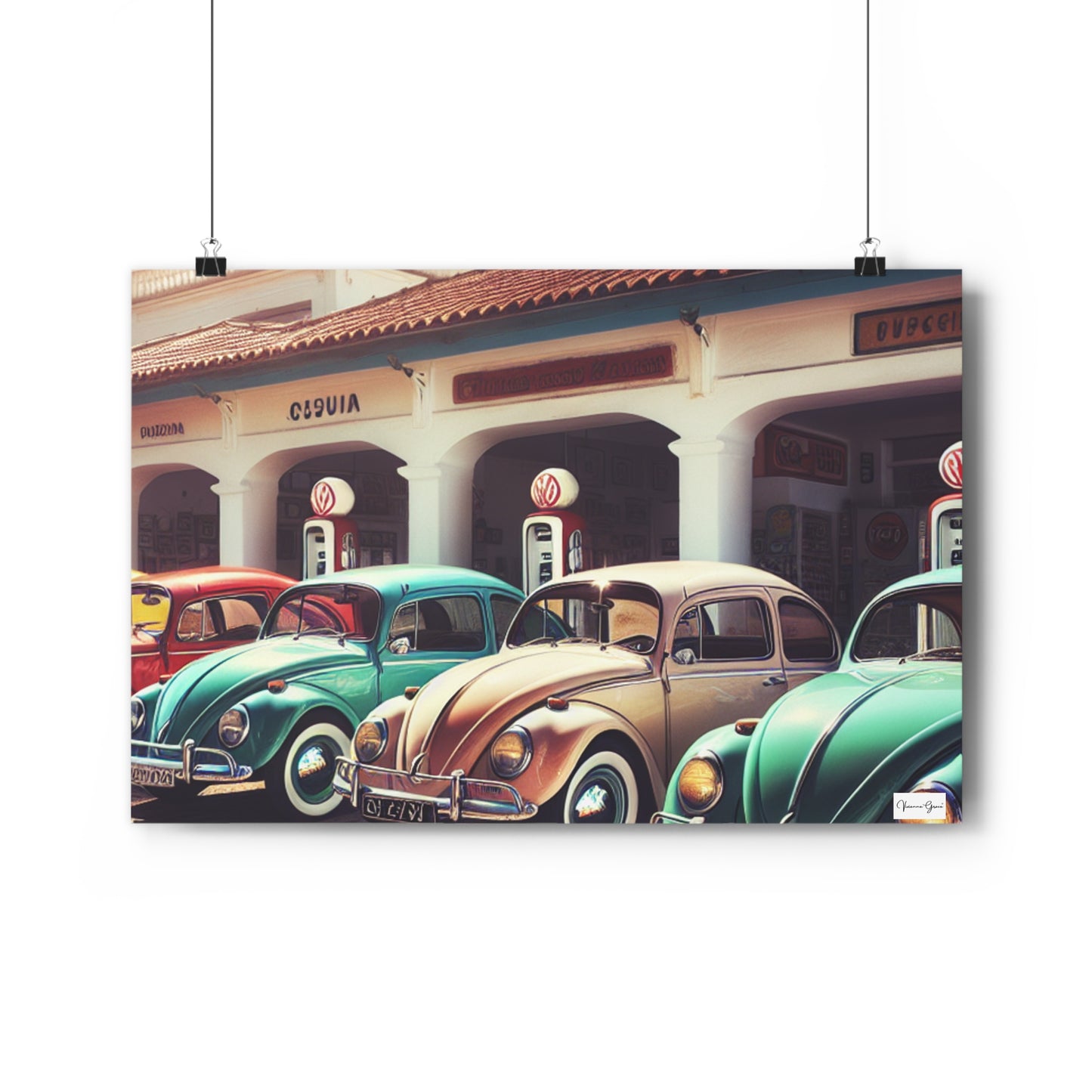 Giclée Art Print - VW BUG - Vivienne Grace