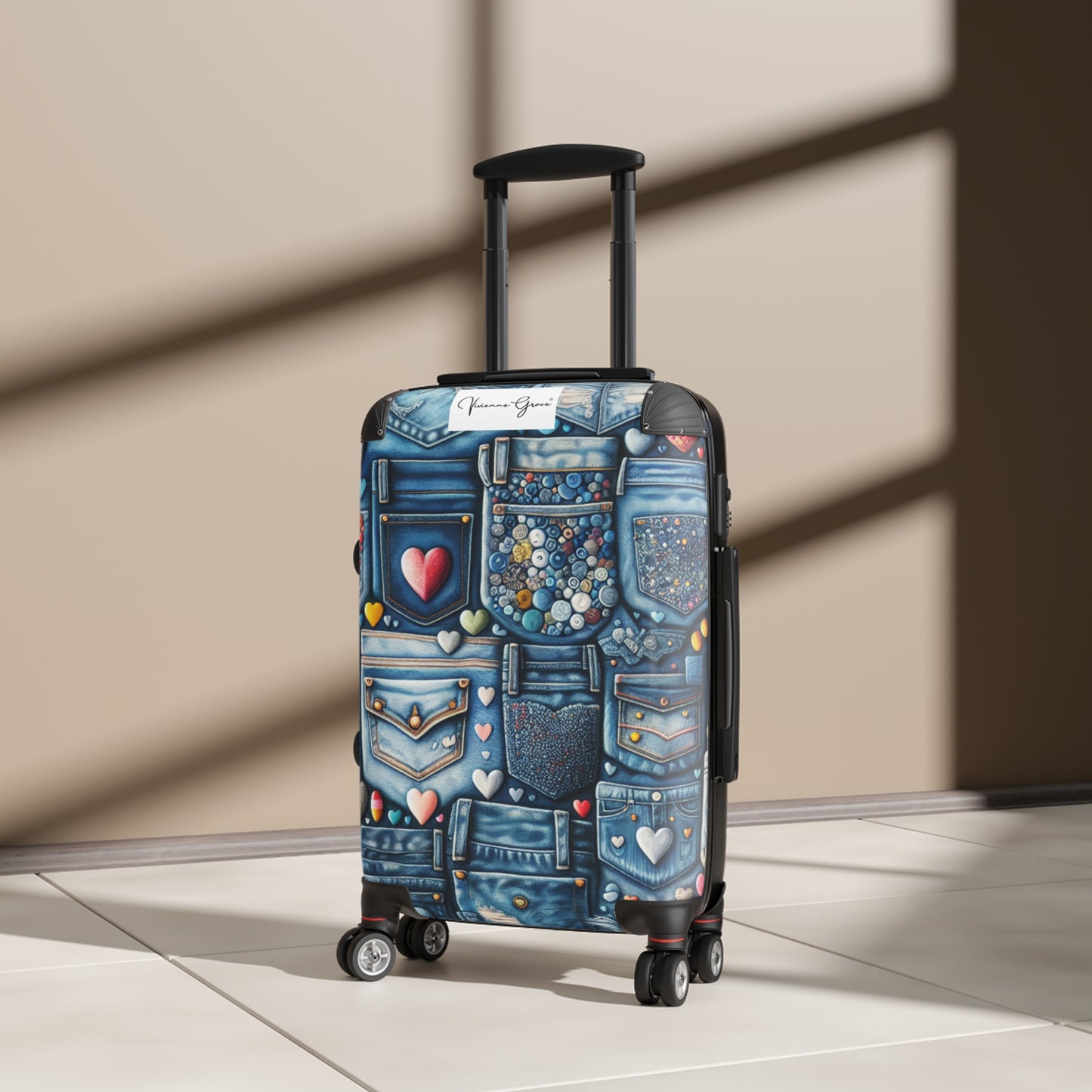 Suitcase - BLUE JEANS - Vivienne Grace