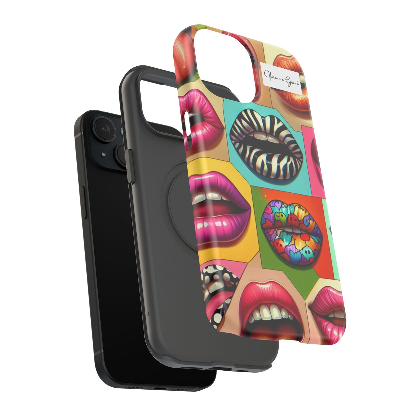 IPhone - Impact-Resistant Case - LIPS - Vivienne Grace