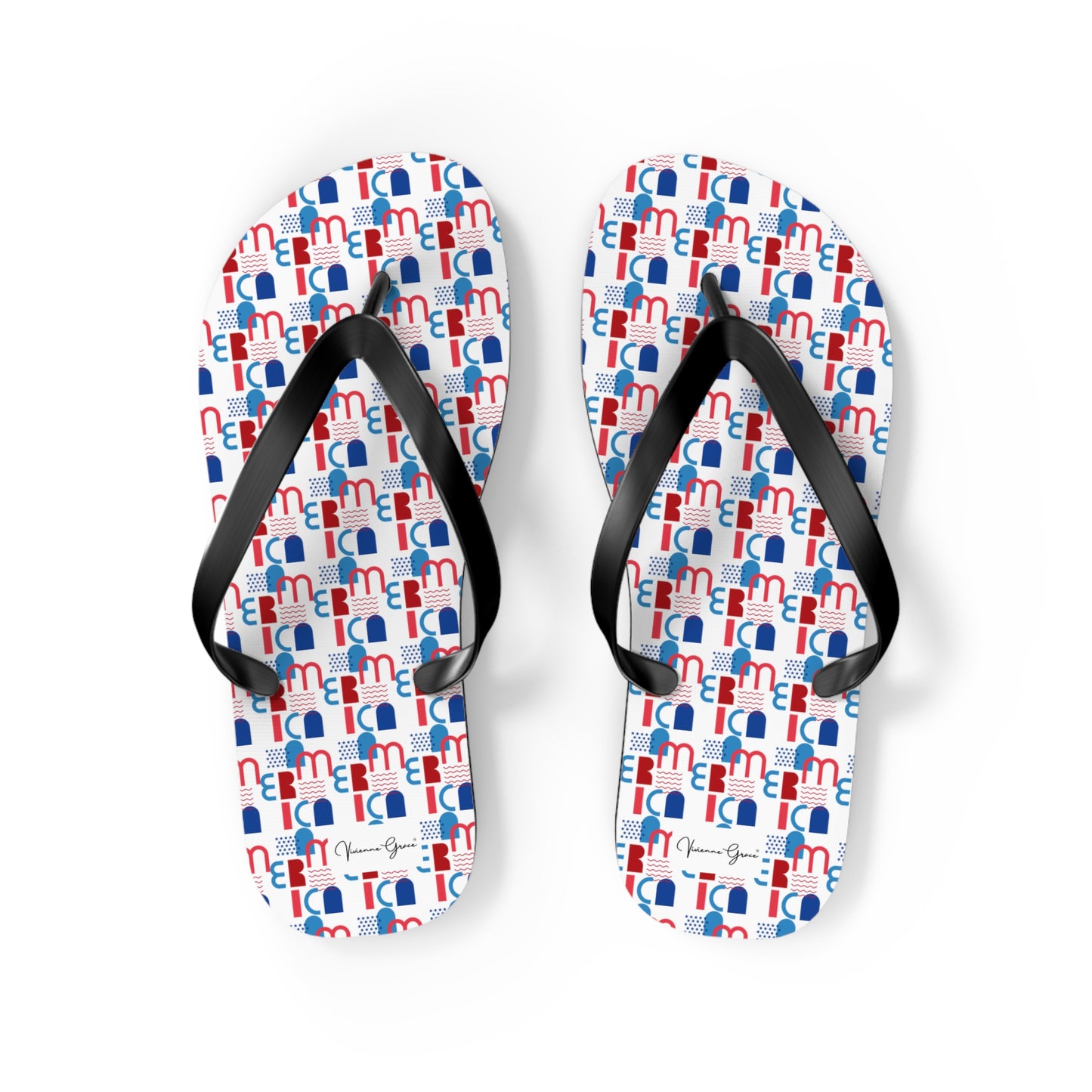Flip Flops - AMERICA - Vivienne Grace