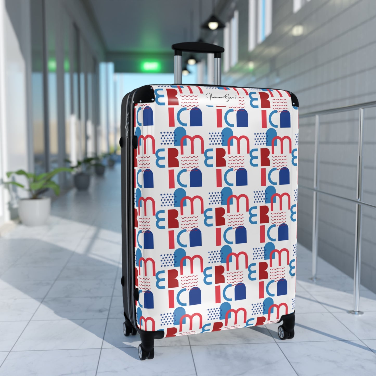 Suitcase - AMERICA - Vivienne Grace
