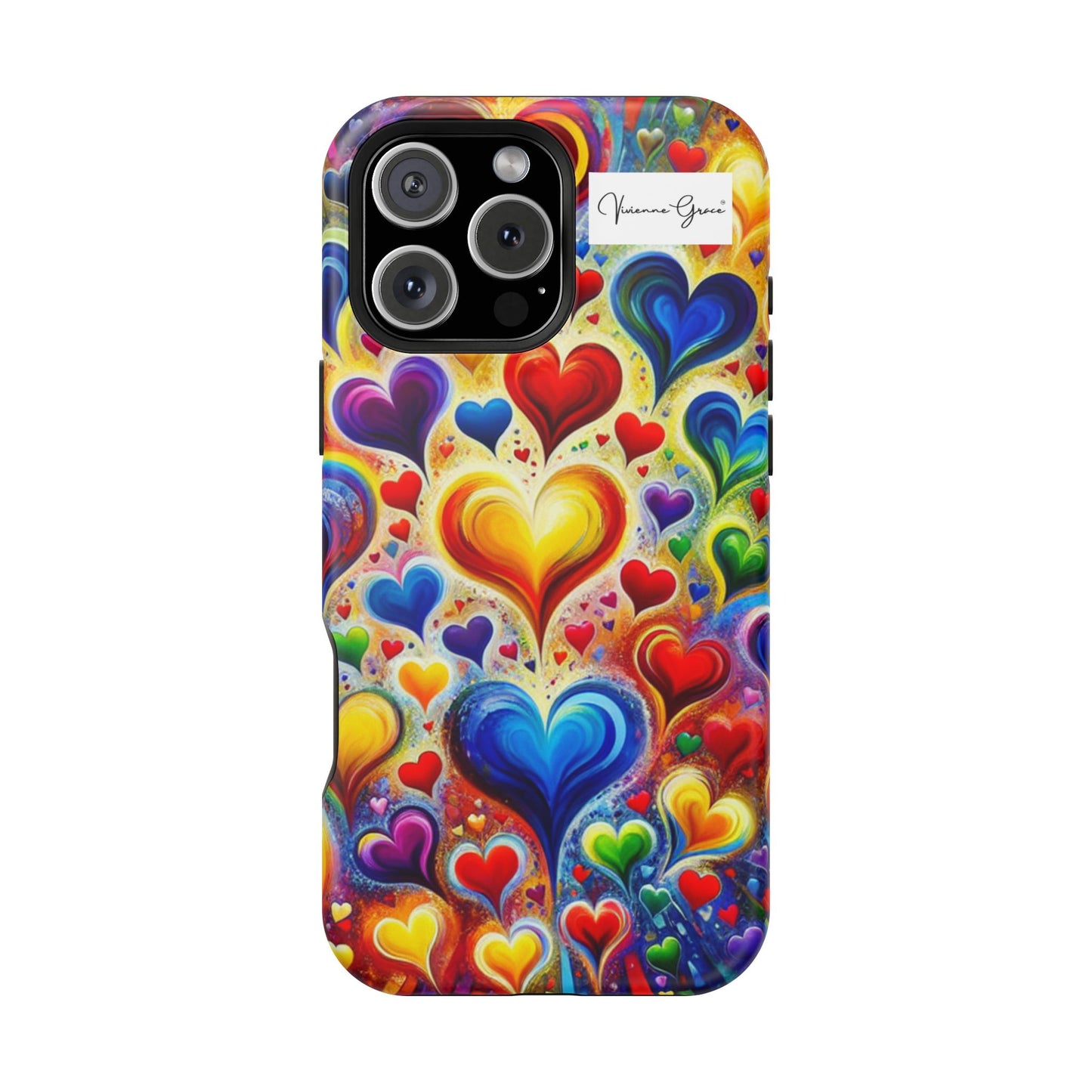 IPhone - Impact-Resistant Case - BRIGHT HEARTS - Vivienne Grace