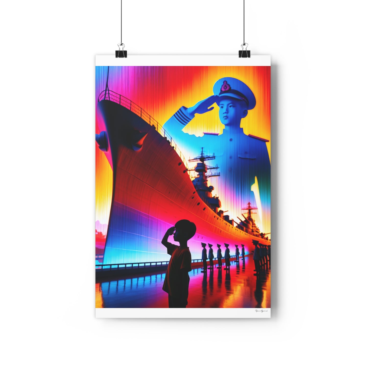 Giclée Art Print - Salute - Vivienne Grace