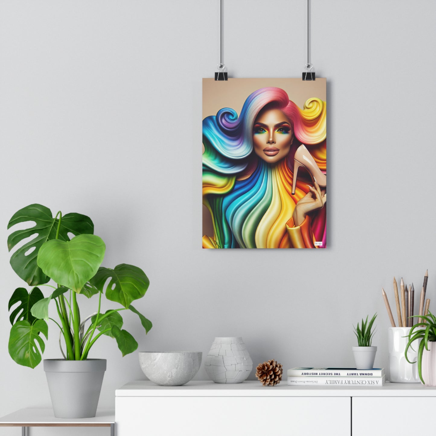 Giclée Art Print - Glamorous - Vivienne Grace