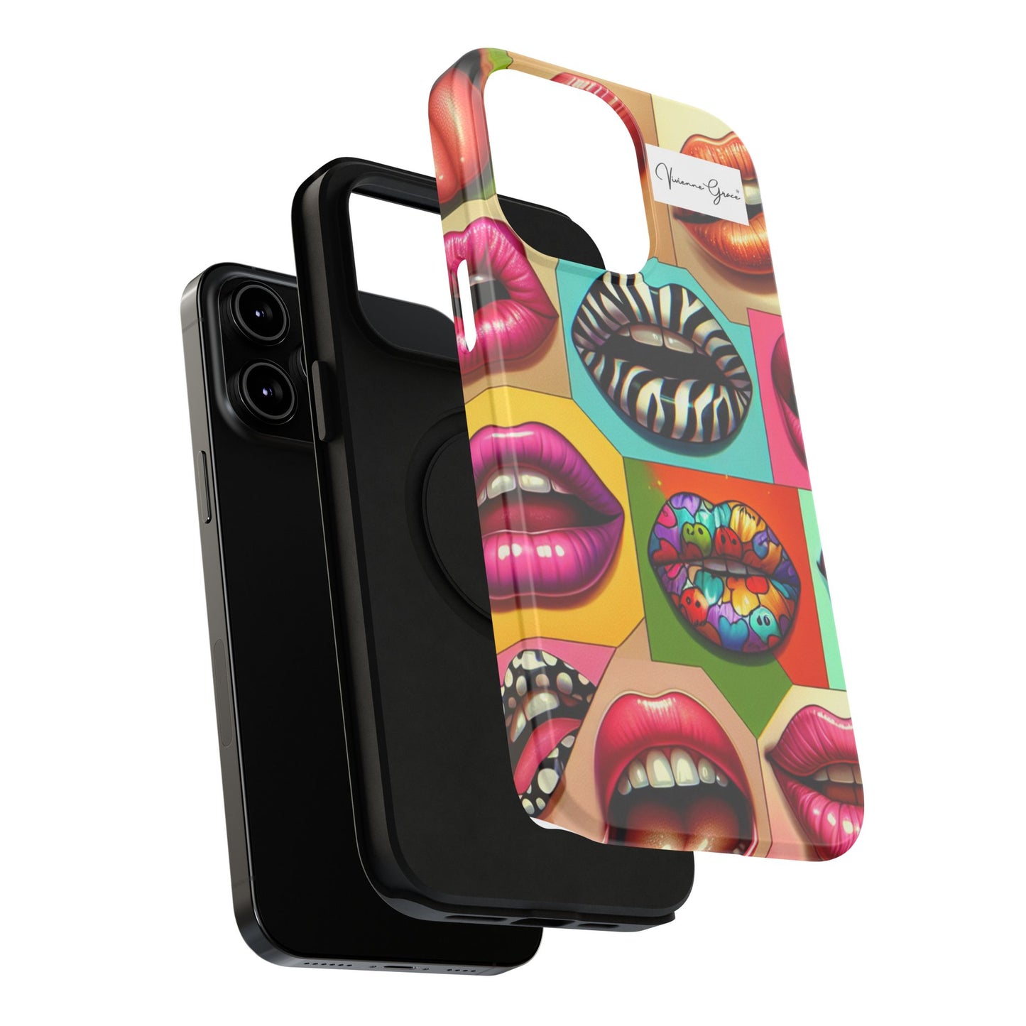 IPhone - Impact-Resistant Case - LIPS - Vivienne Grace
