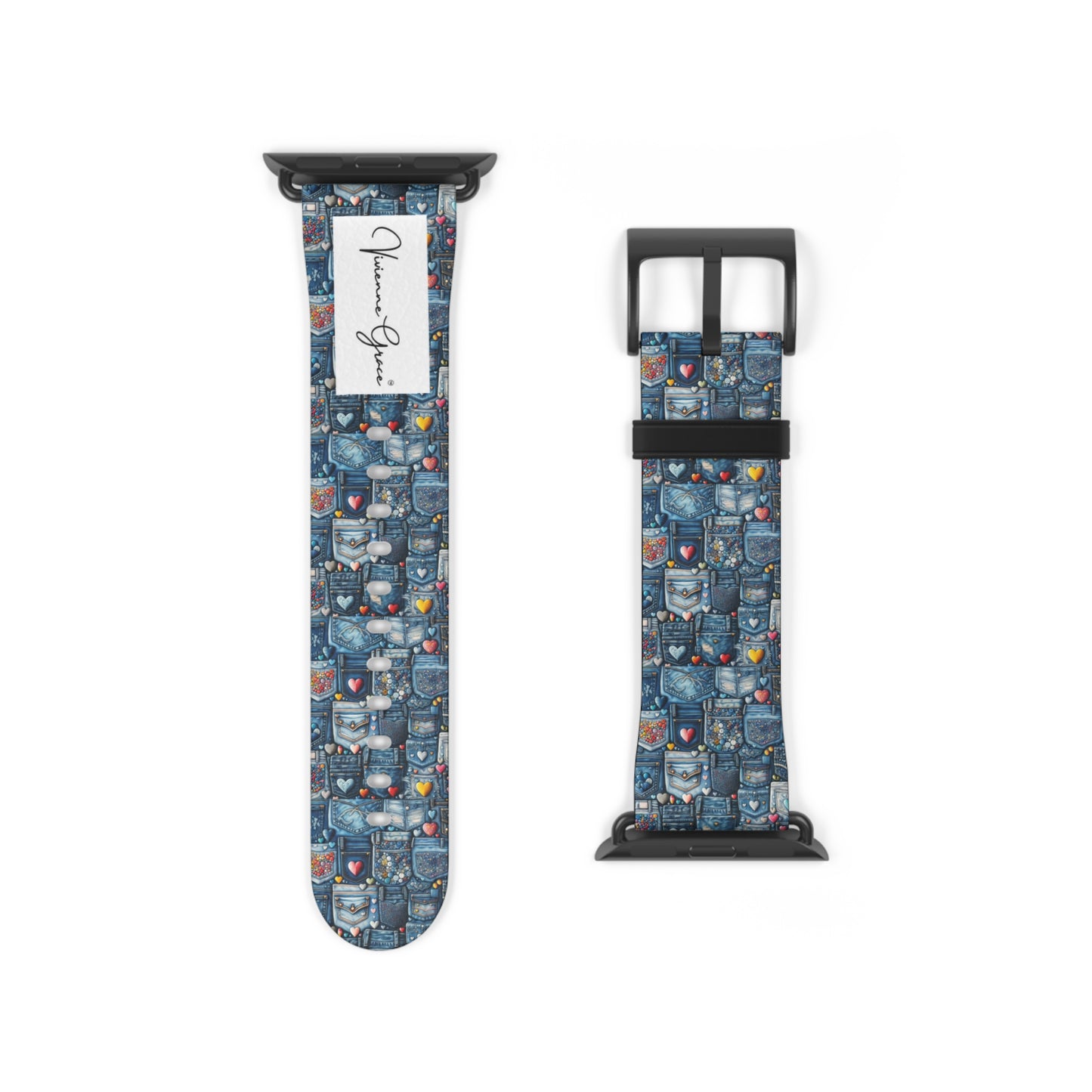 Watch Band - BLUE JEANS - Vivienne Grace