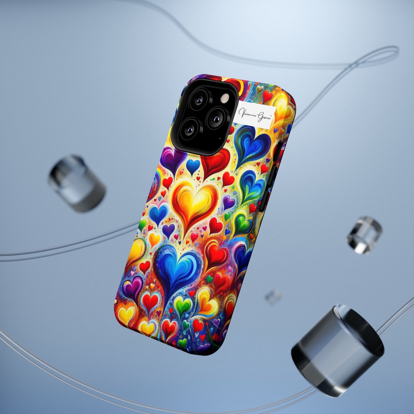 IPhone - Impact-Resistant Case - BRIGHT HEARTS - Vivienne Grace