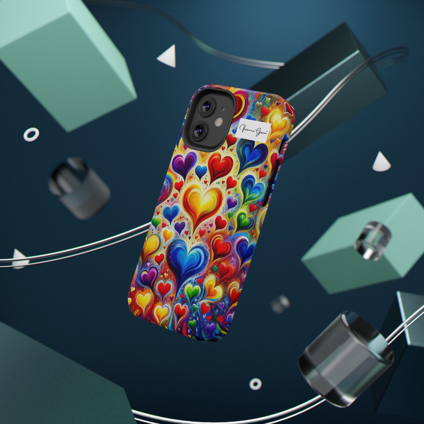 IPhone - Impact-Resistant Case - BRIGHT HEARTS - Vivienne Grace