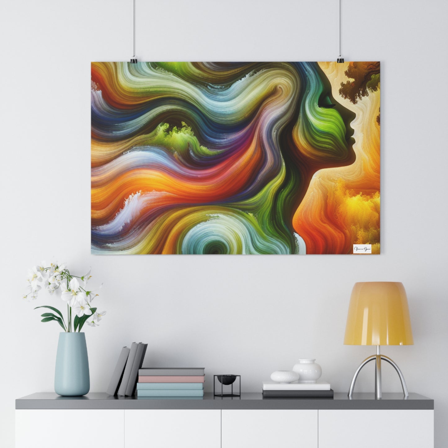 Giclée Art Print - Into The Wind - Vivienne Grace