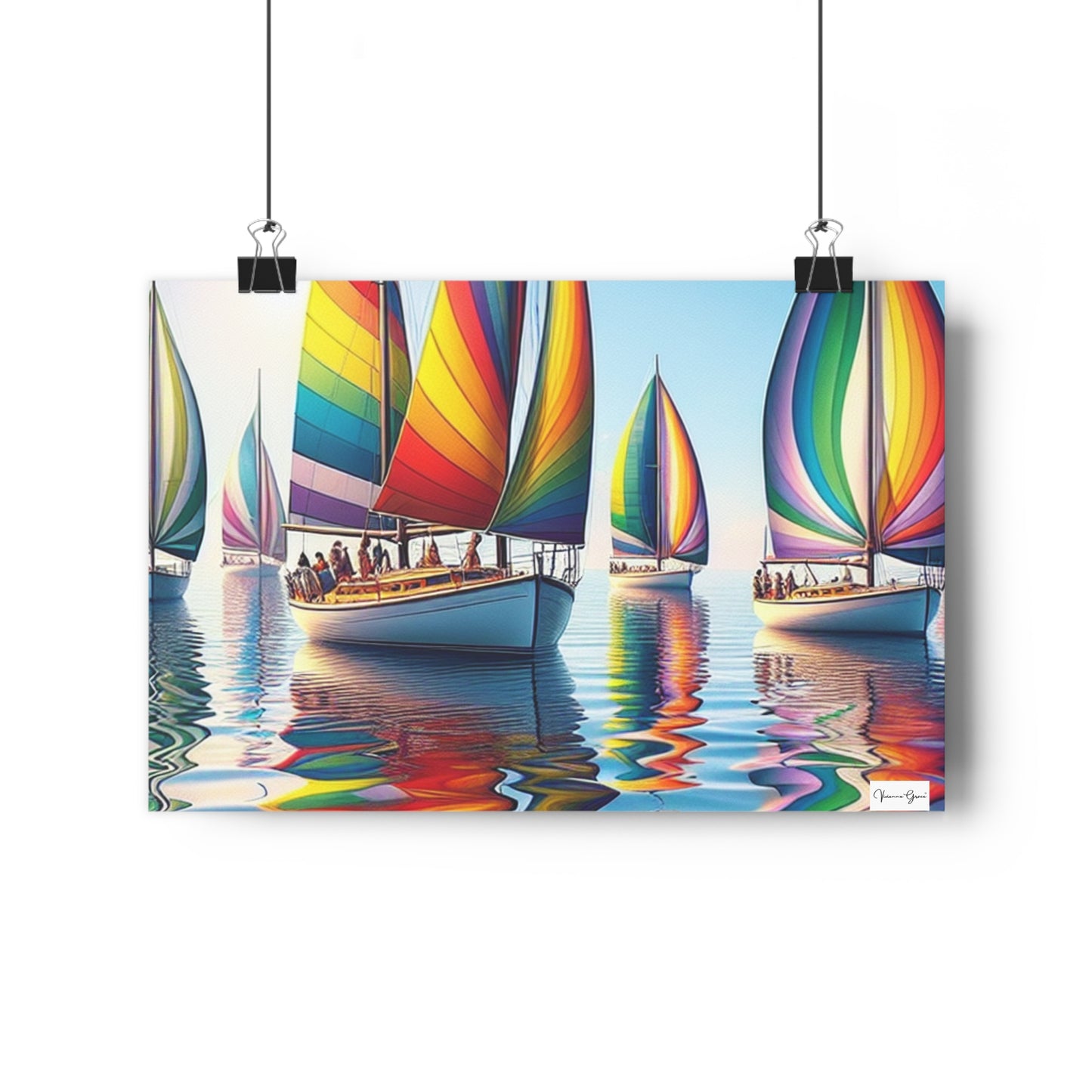 Giclée Art Print - SAILBOATS - Vivienne Grace