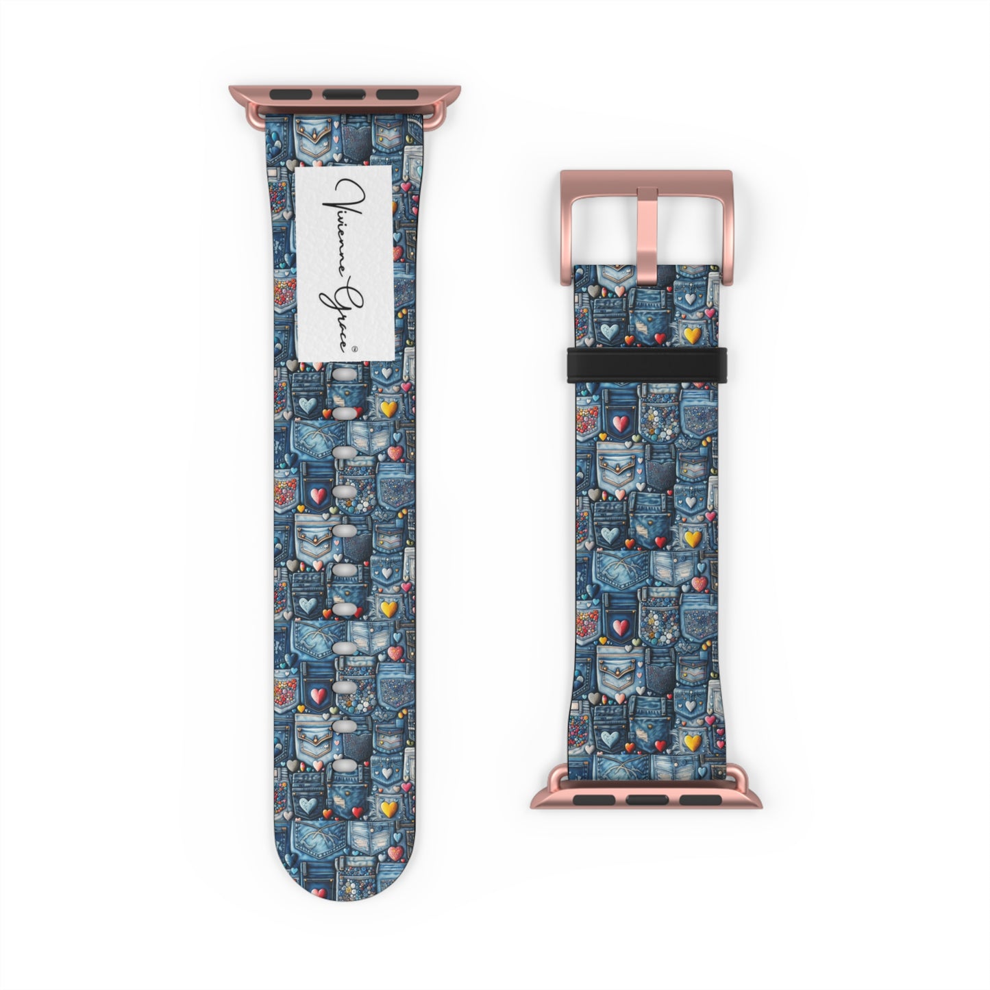 Watch Band - BLUE JEANS - Vivienne Grace