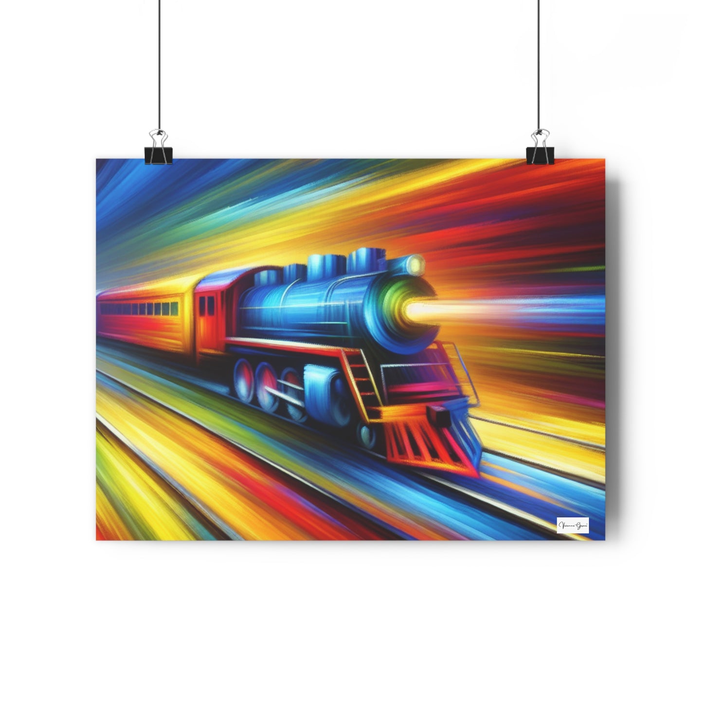 Giclée Art Print - The Train - Vivienne Grace
