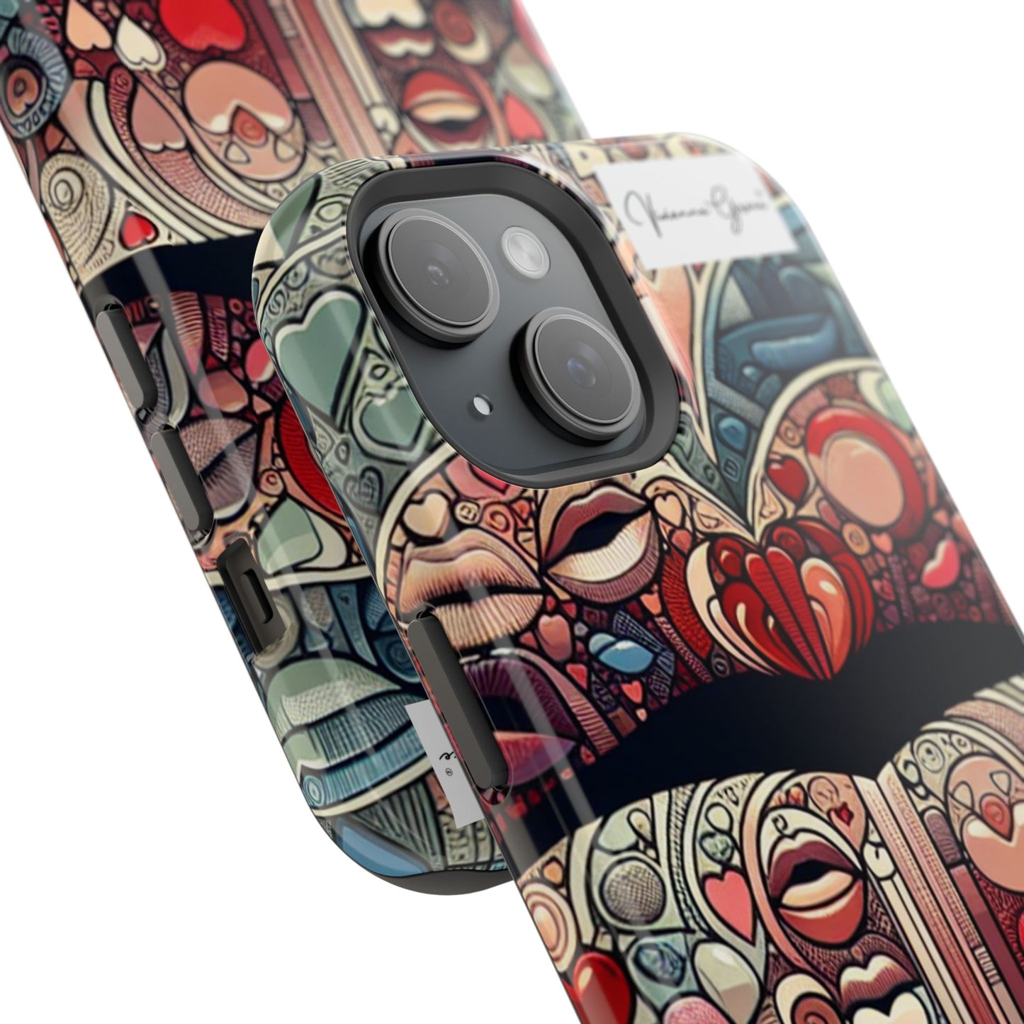 IPhone - Impact-Resistant Cases - BLUE LIPS - Vivienne Grace