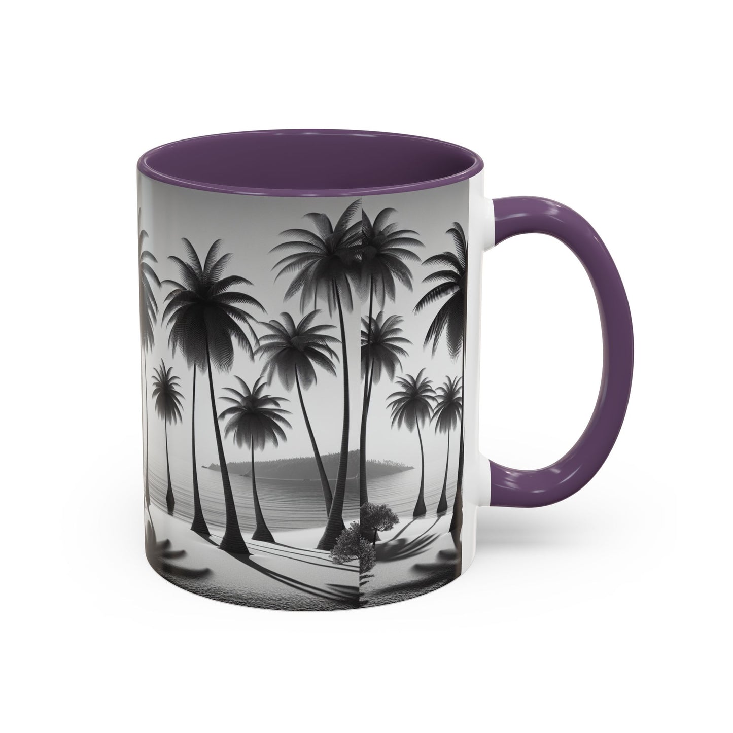 Coffee Mug - B/W Beach