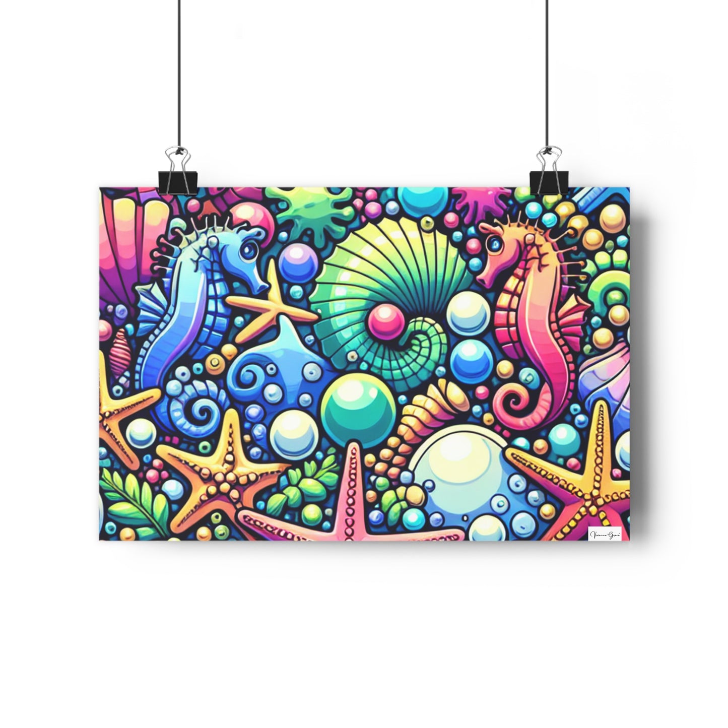 Giclée Art Print - BEACH BAUBLES