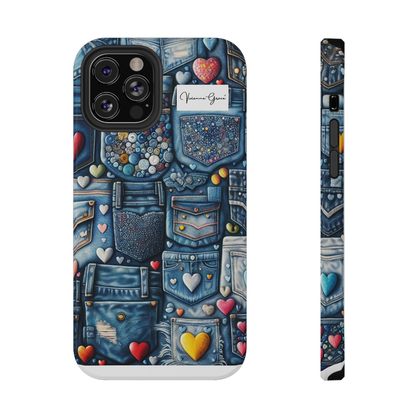 IPhone - Impact-Resistant Case - BLUE JEANS