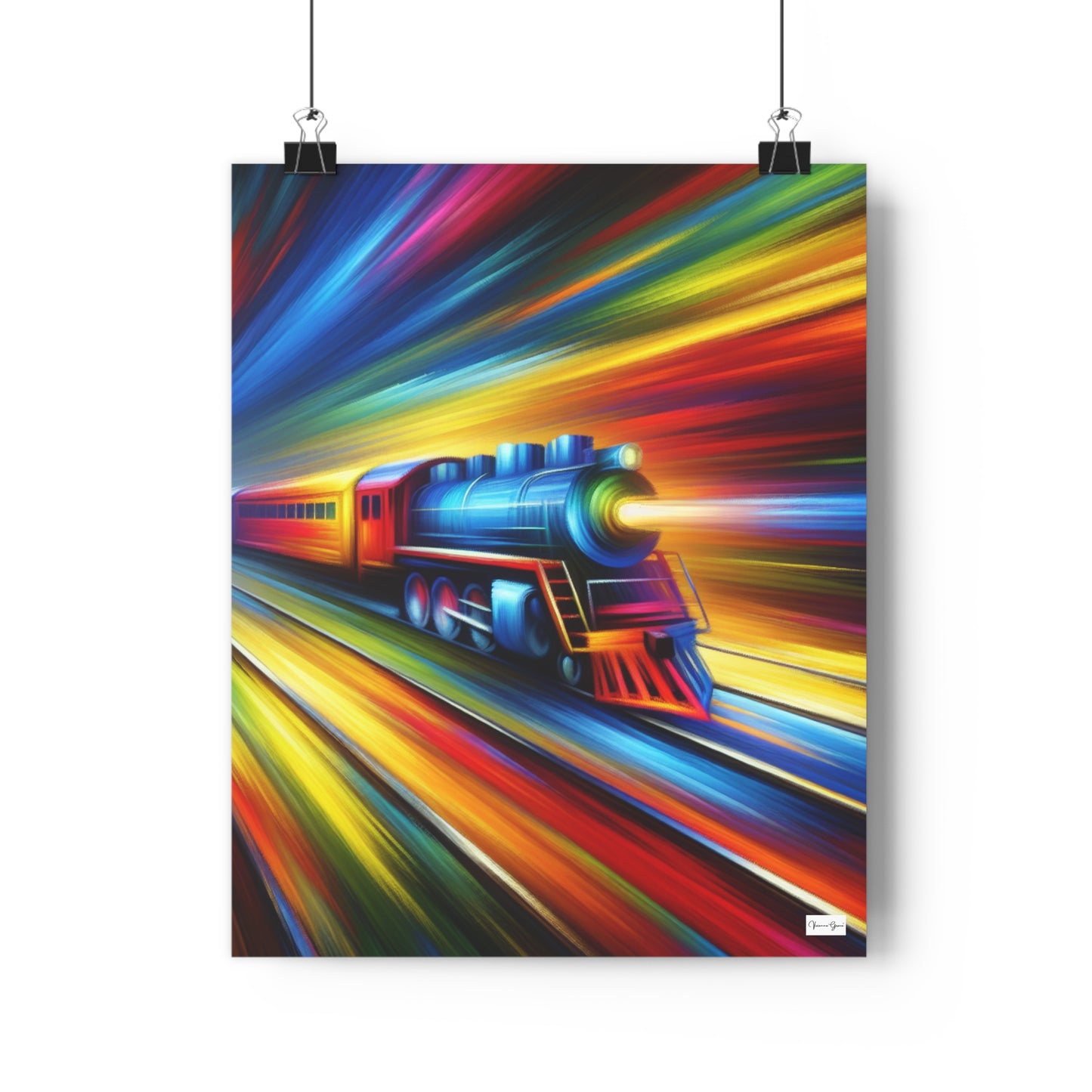Giclée Art Print - The Train - Vivienne Grace