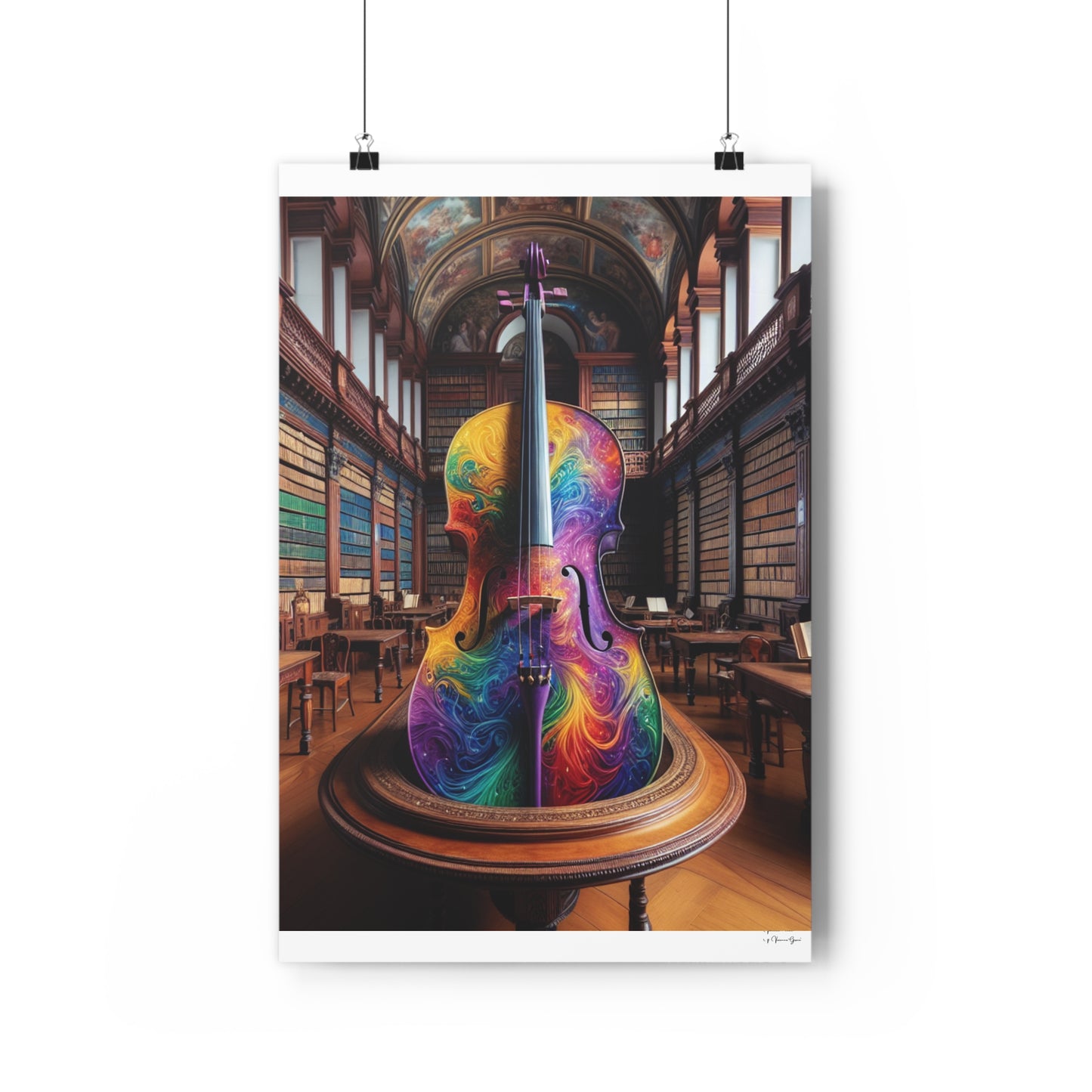 Giclée Art Print - Cello - Vivienne Grace