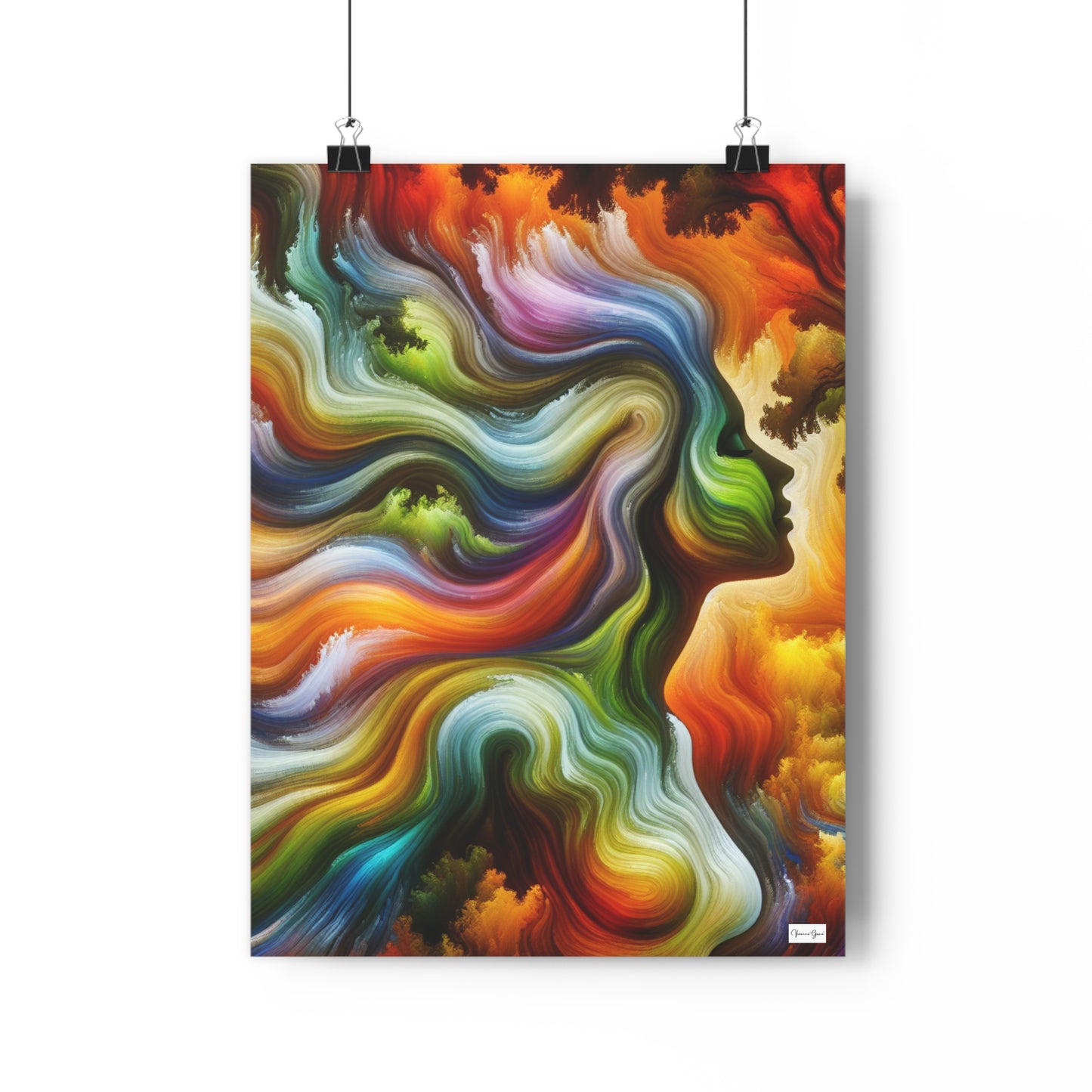 Giclée Art Print - Into The Wind - Vivienne Grace