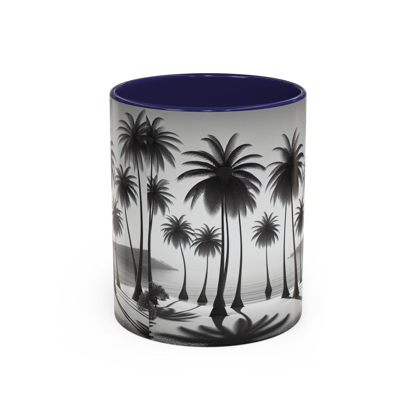 Coffee Mug - B/W Beach