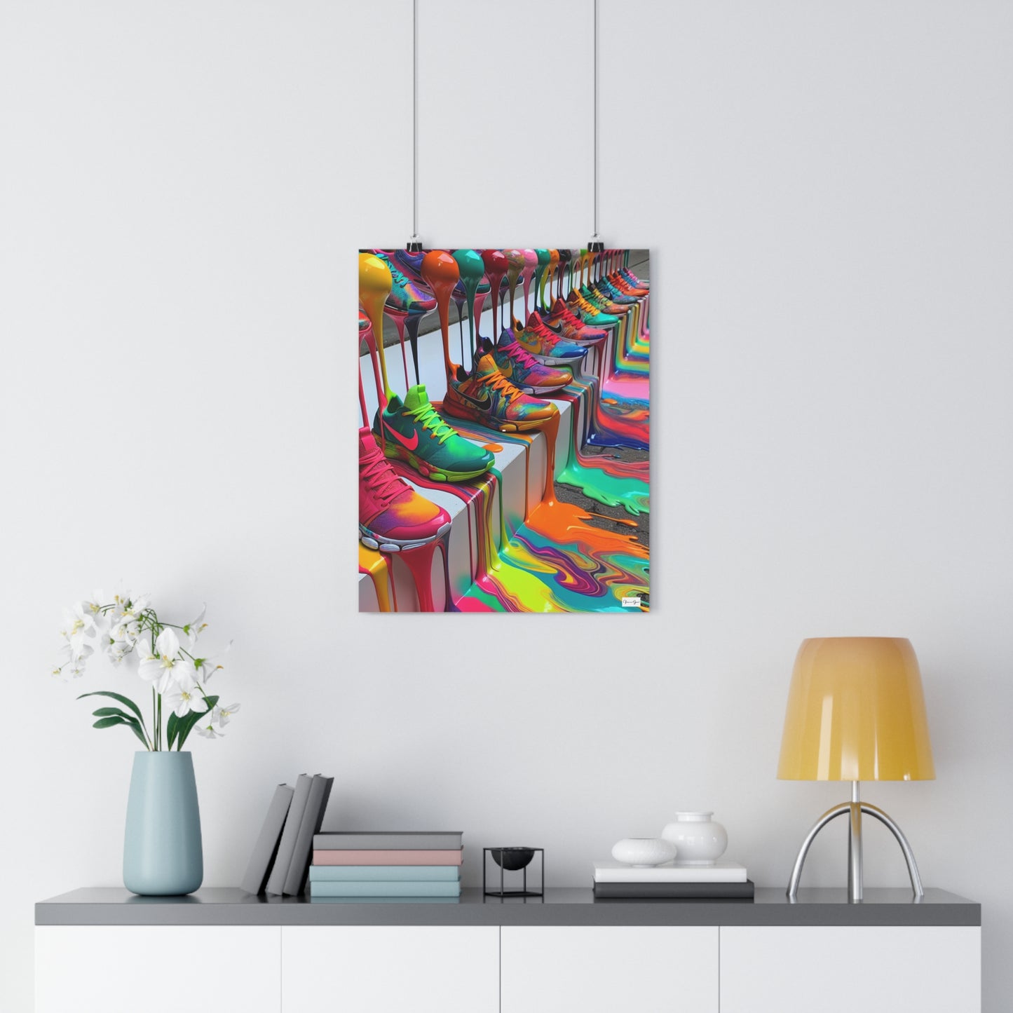 Giclée Art Print - Sneaker Fun - Vivienne Grace