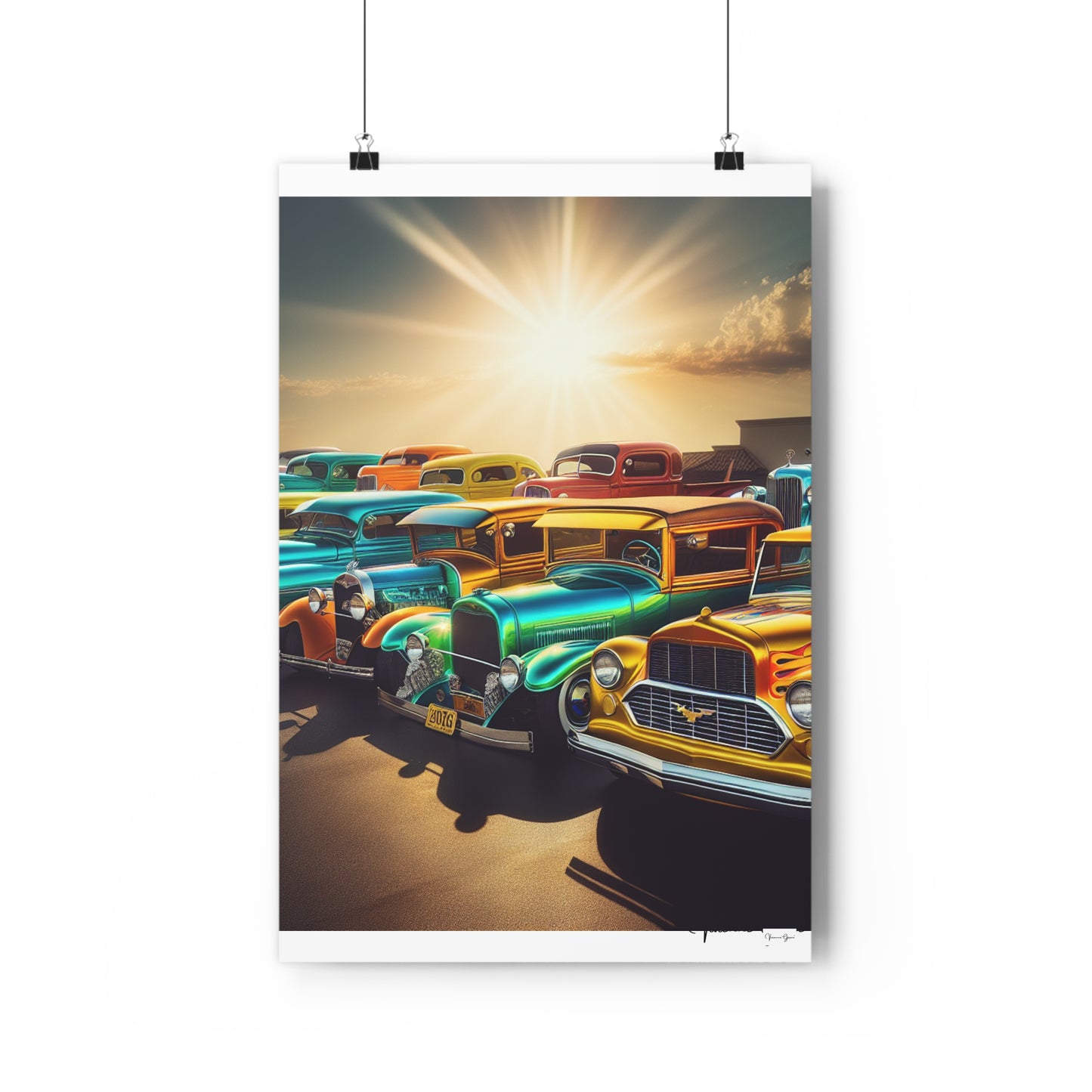 Giclée Art Print - HISTORIC CARS - Vivienne Grace