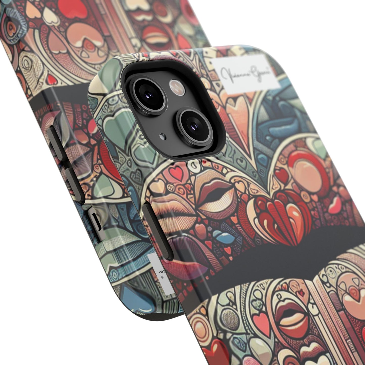 IPhone - Impact-Resistant Cases - BLUE LIPS - Vivienne Grace