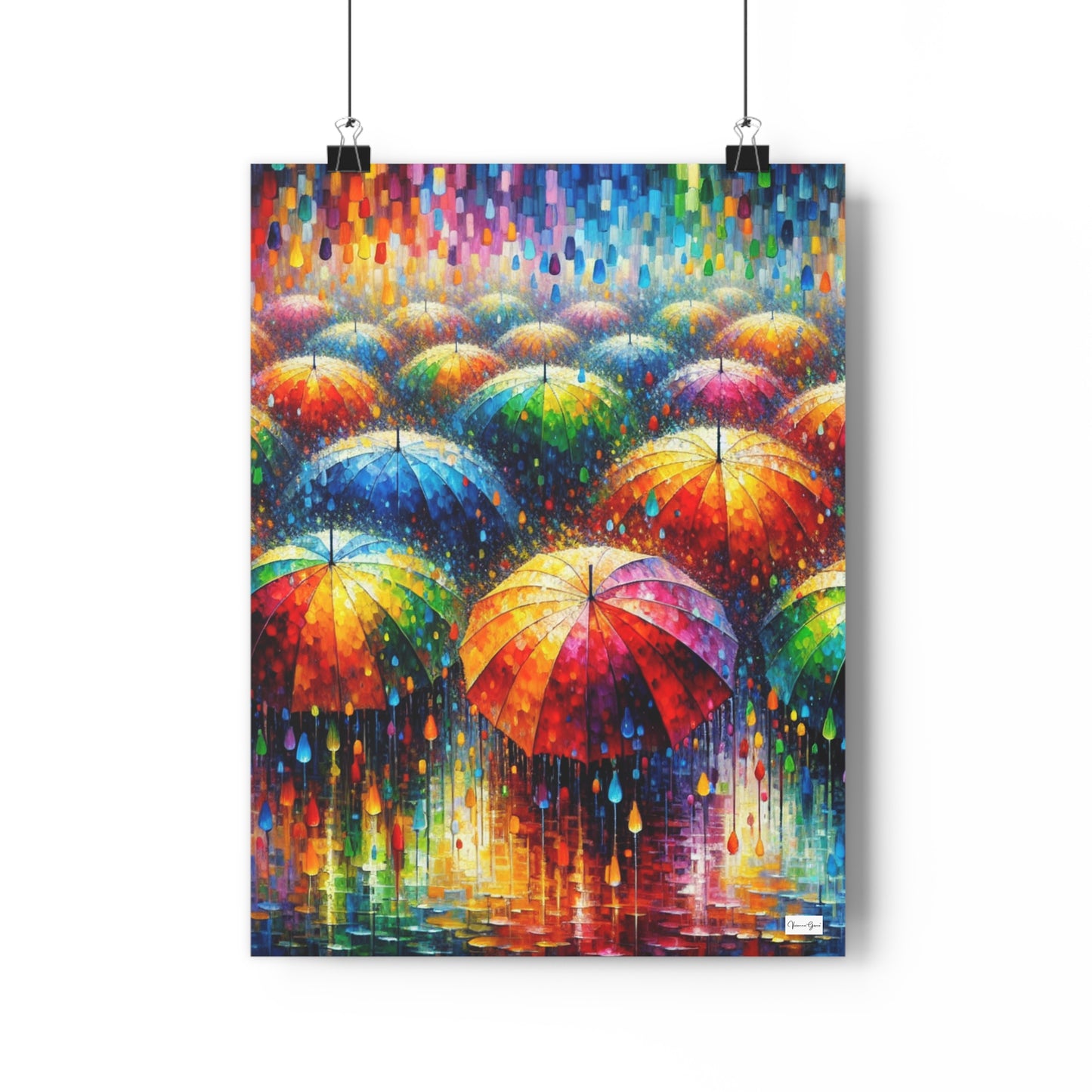 Giclée Art Print - Umbrellas - Vivienne Grace