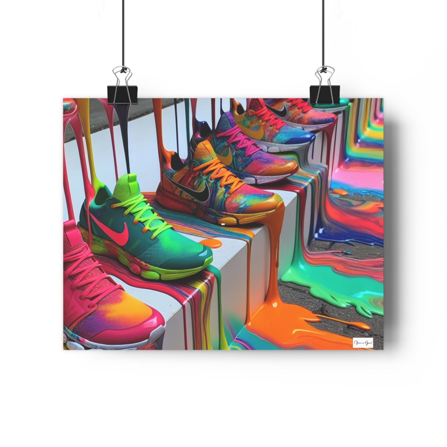 Giclée Art Print - Sneaker Fun - Vivienne Grace