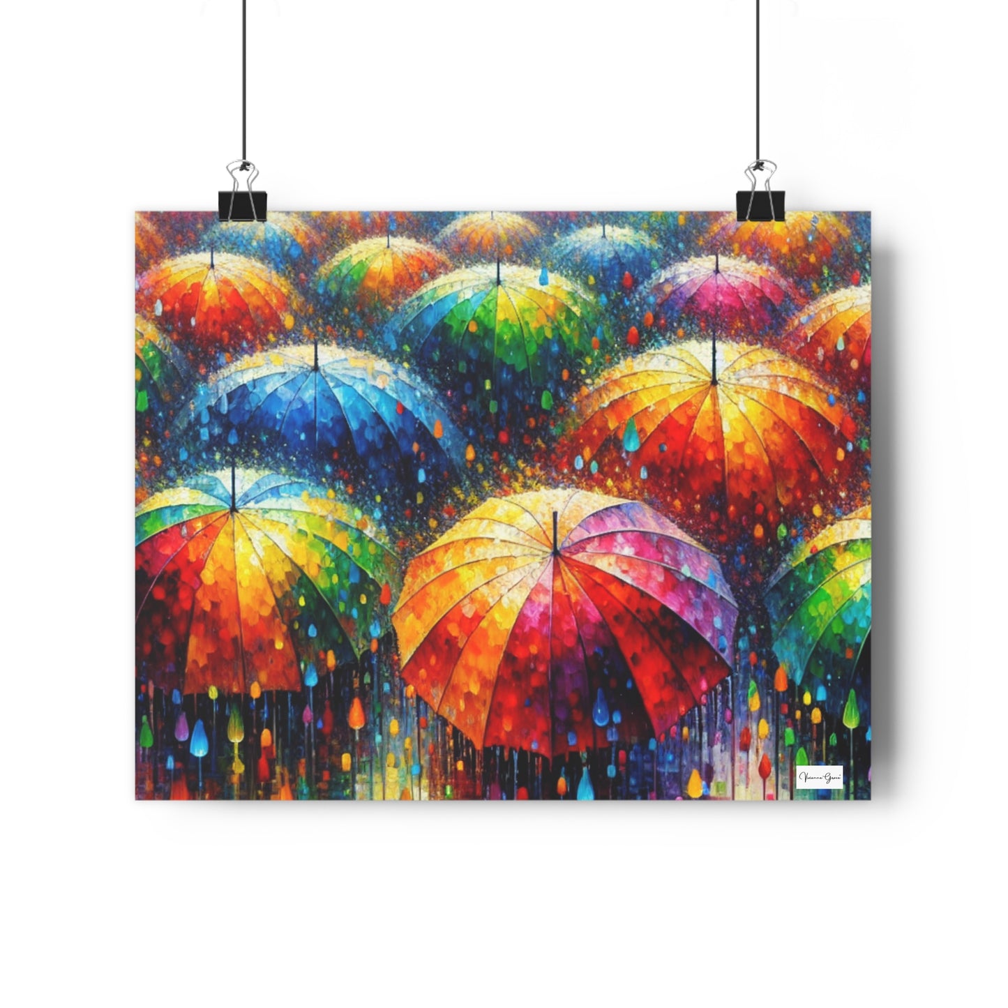 Giclée Art Print - Umbrellas - Vivienne Grace