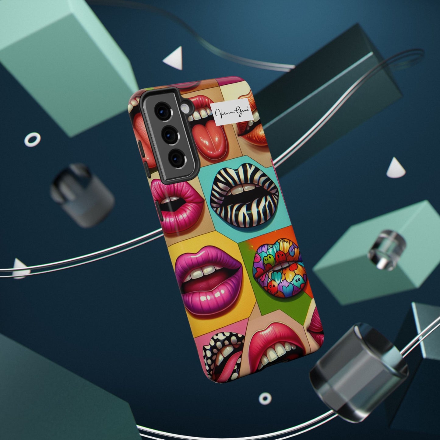 Samsung Galaxy - Impact-Resistant Case - LIPS - Vivienne Grace