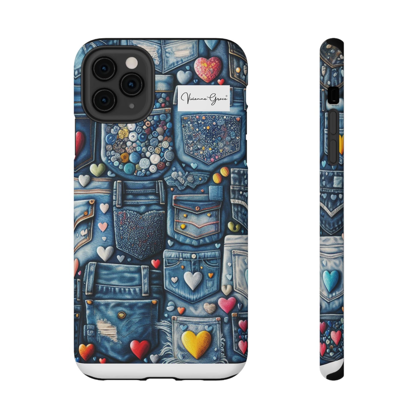 IPhone - Impact-Resistant Case - BLUE JEANS
