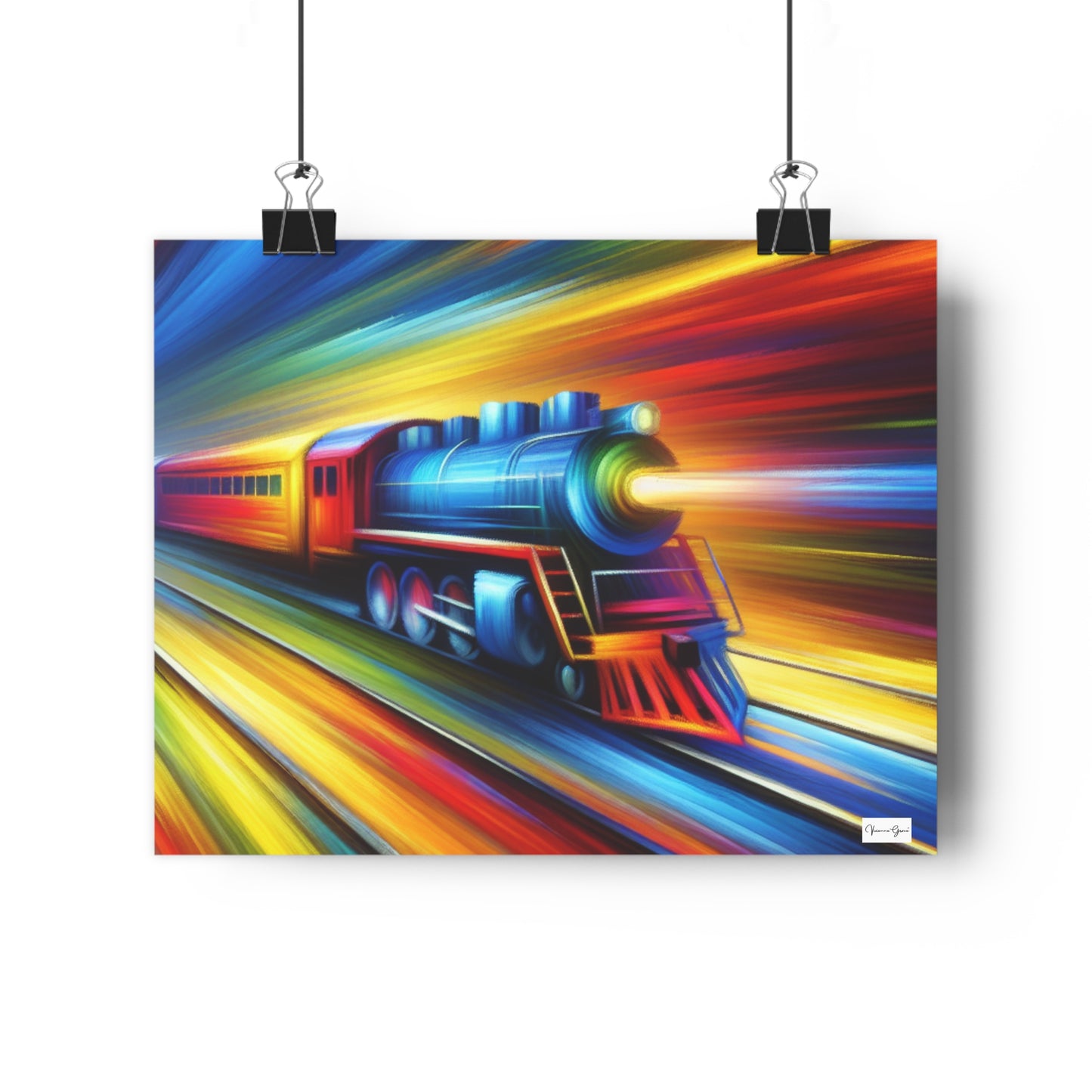 Giclée Art Print - The Train - Vivienne Grace