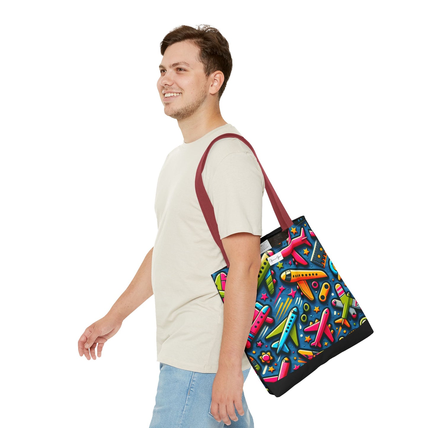 Tote Bag - AIRPLANES - Vivienne Grace