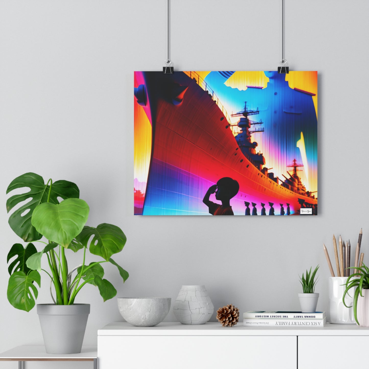 Giclée Art Print - Salute - Vivienne Grace
