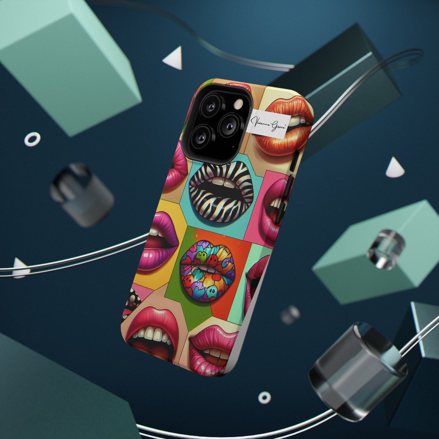 IPhone - Impact-Resistant Case - LIPS - Vivienne Grace