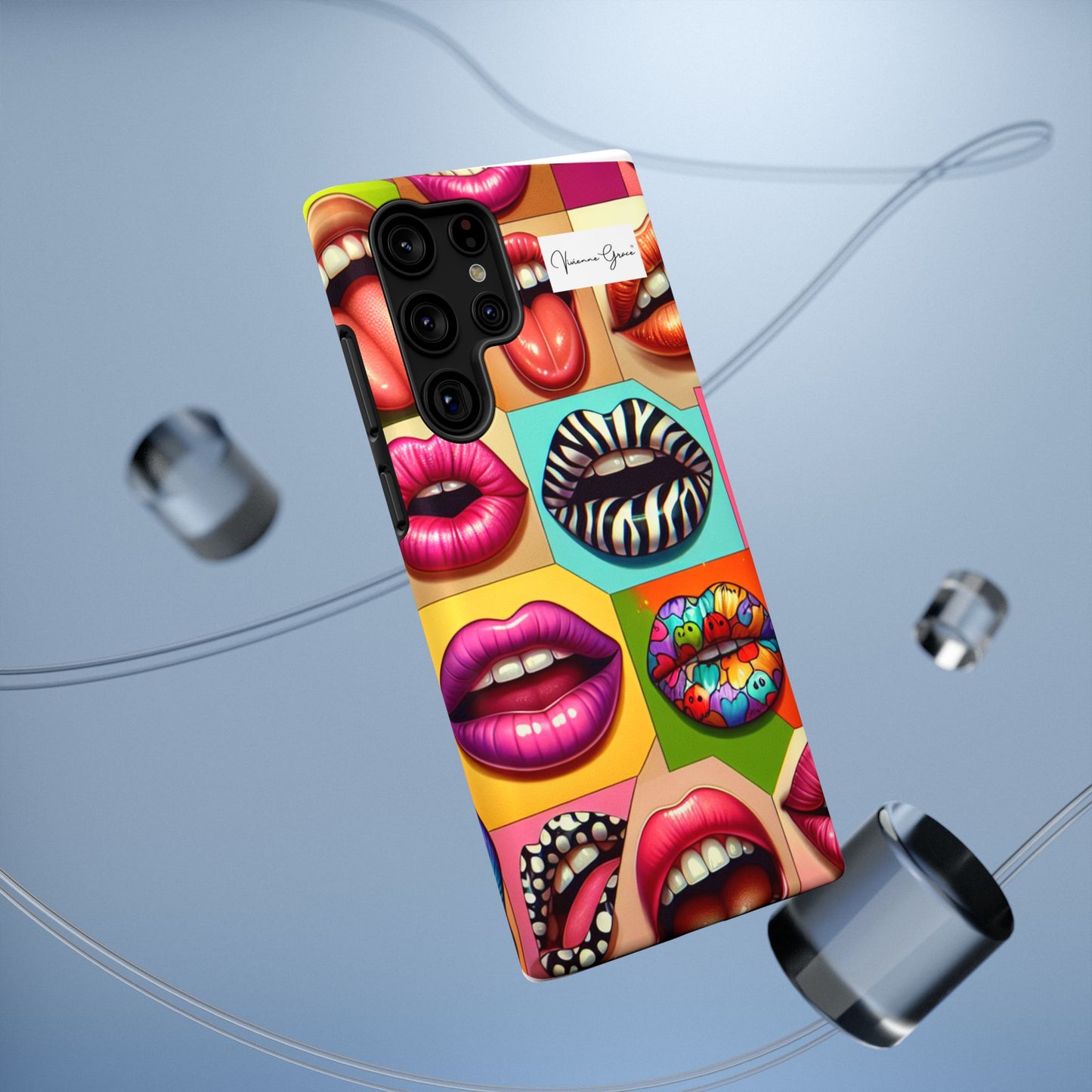 Samsung Galaxy - Impact-Resistant Case - LIPS - Vivienne Grace