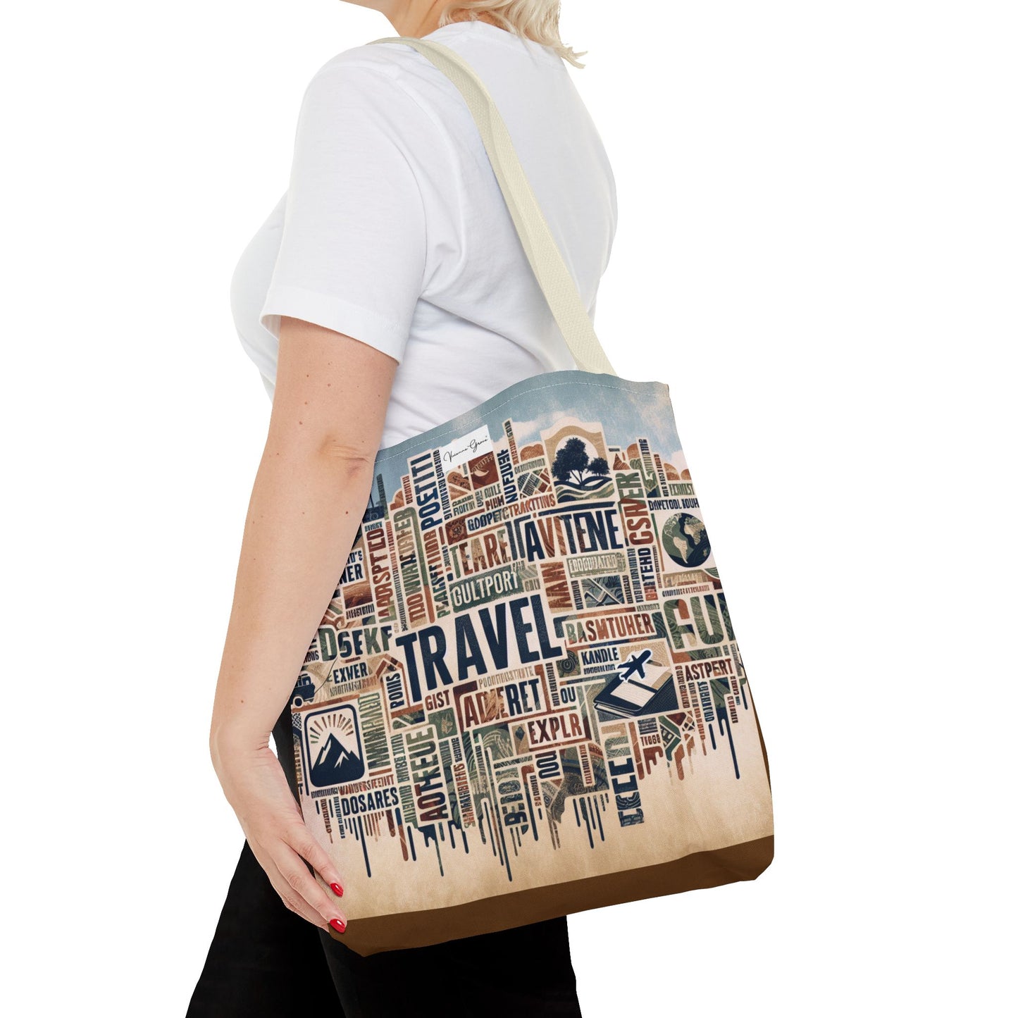 Tote Bag - TRAVEL - Vivienne Grace