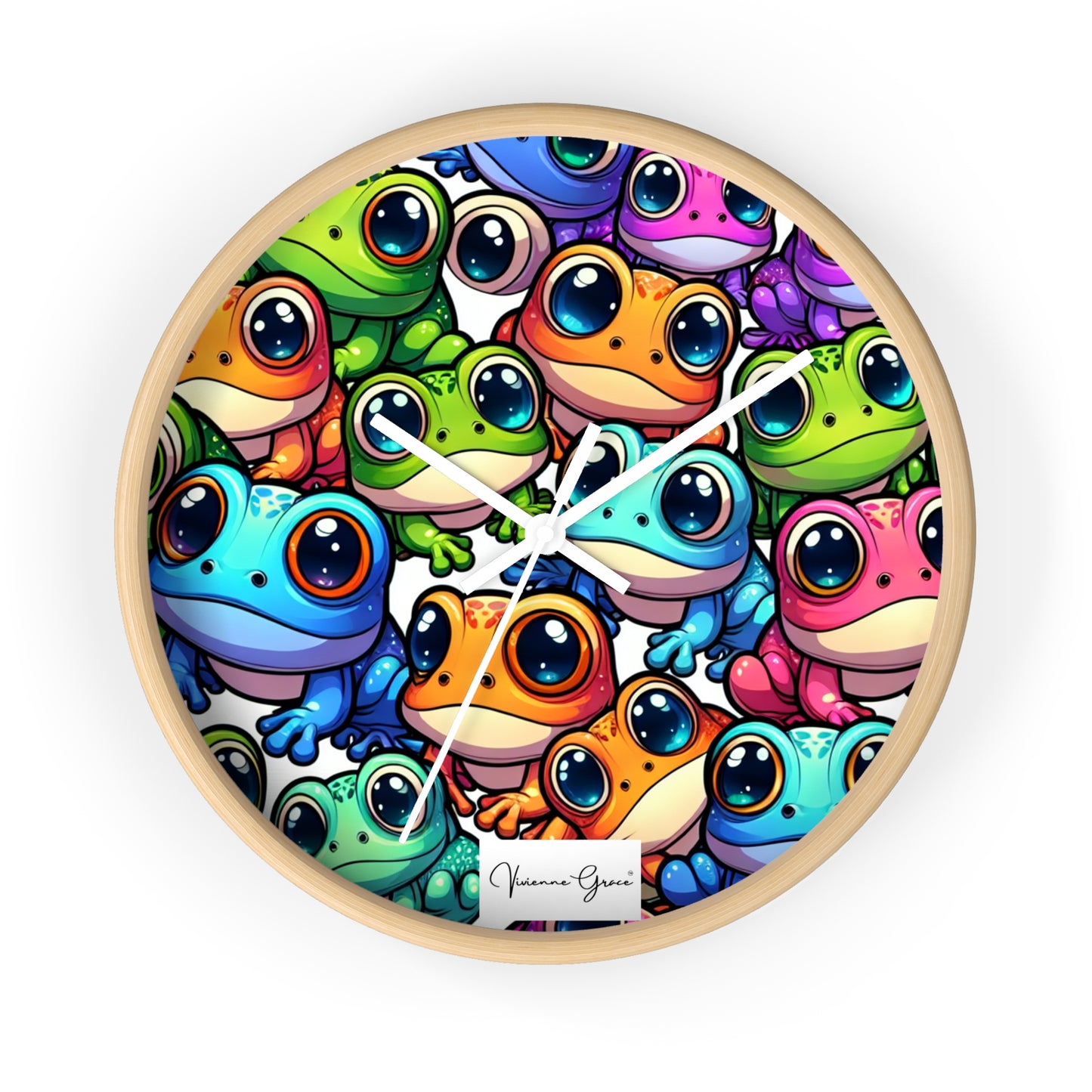 Wall Clock - FUN FROGS