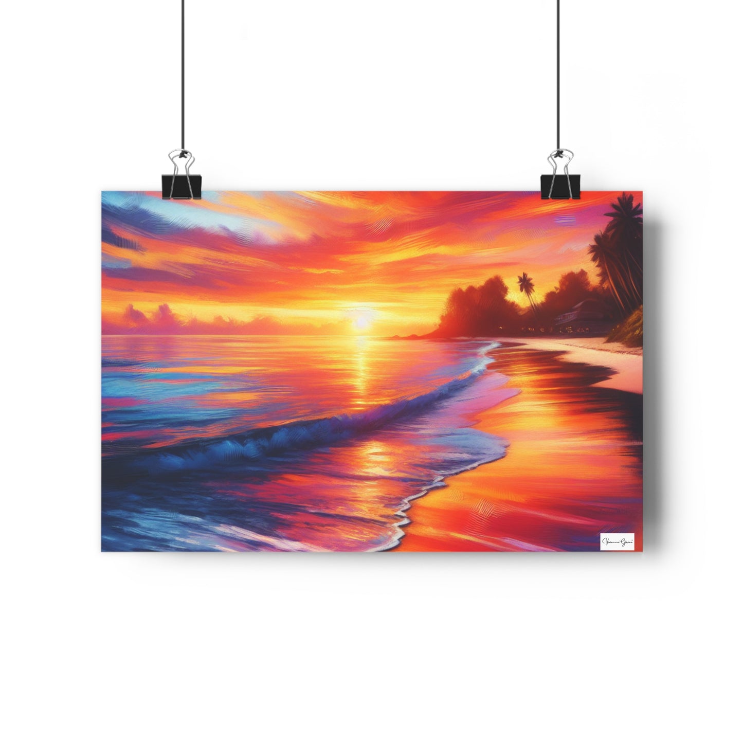 Giclée Art Print - Sunset Beauty - Vivienne Grace