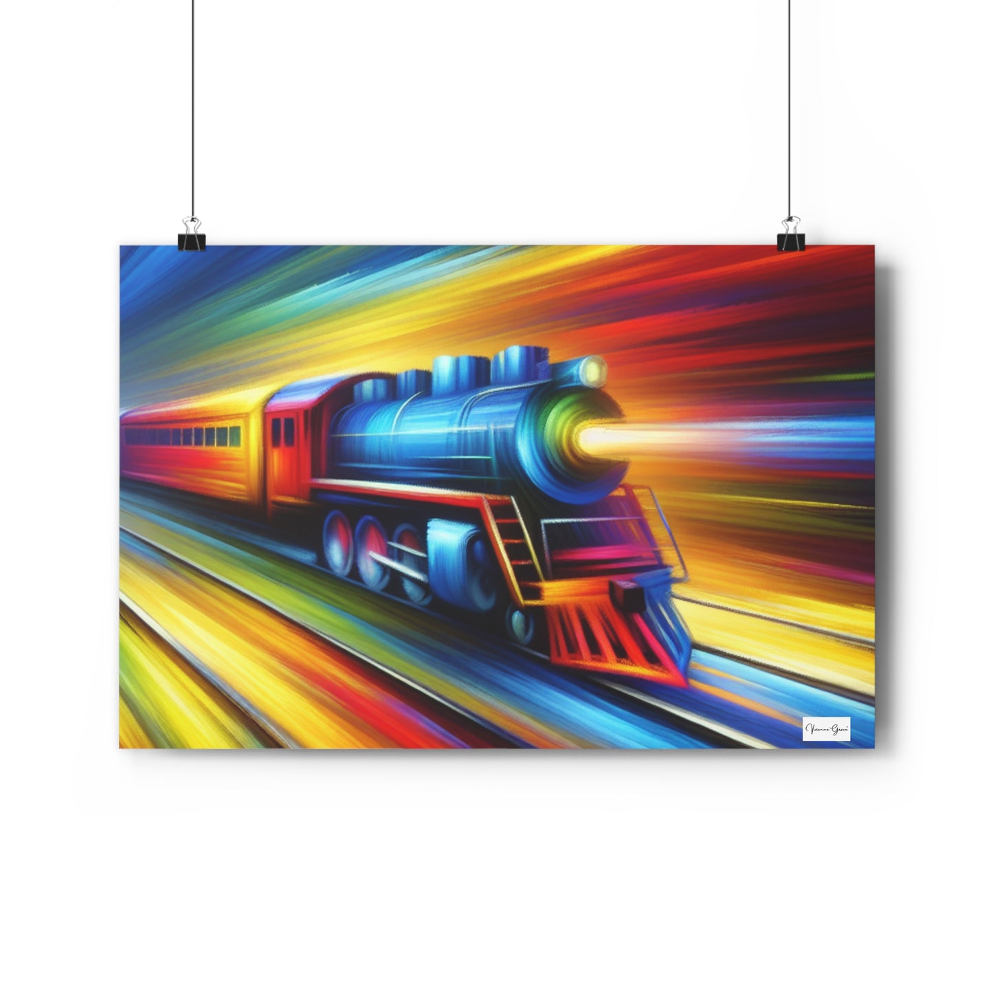 Giclée Art Print - The Train - Vivienne Grace