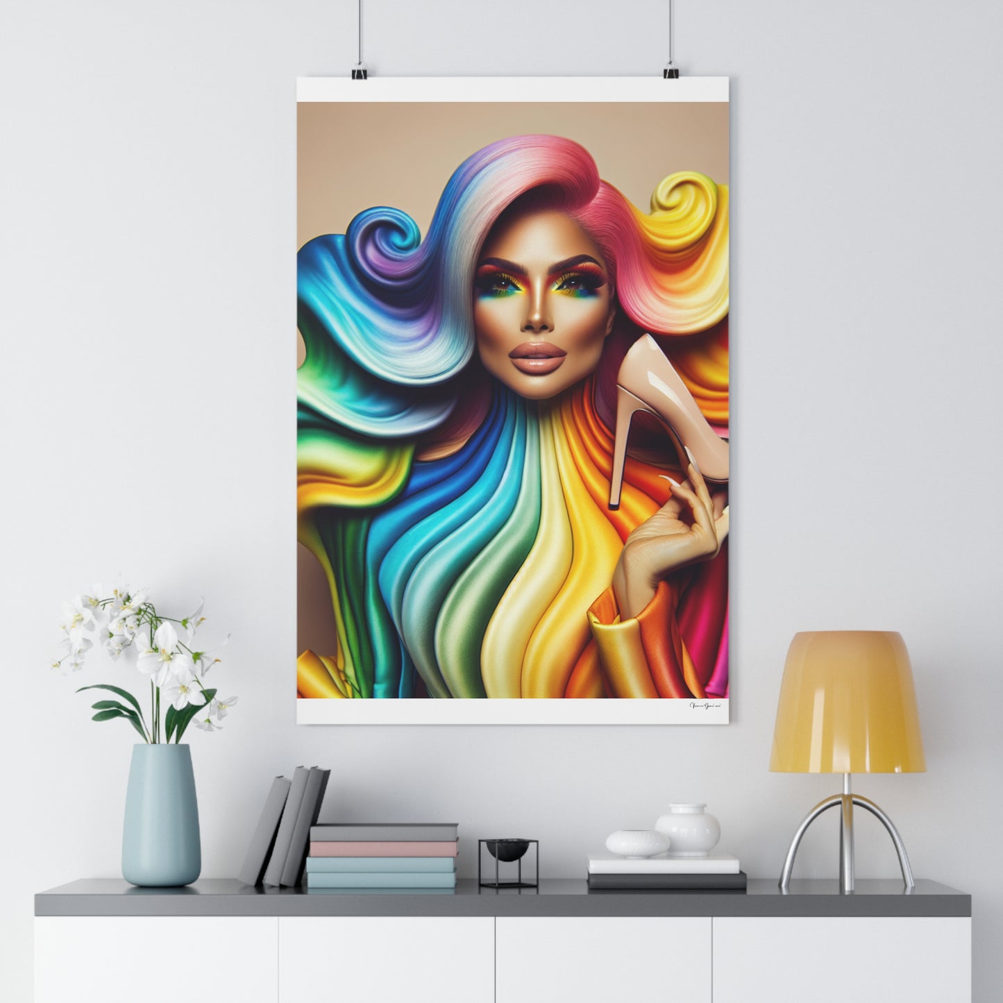 Giclée Art Print - Glamorous - Vivienne Grace