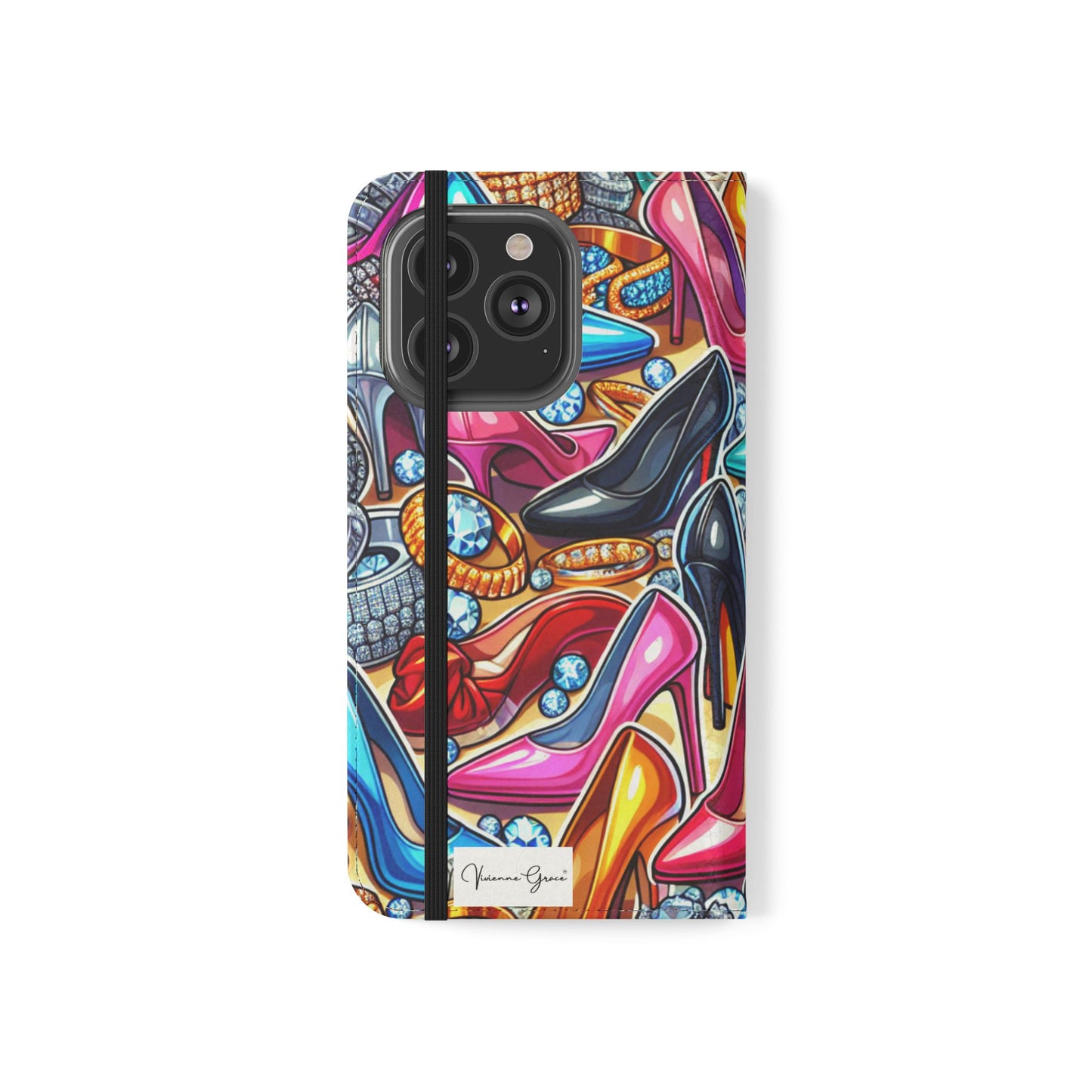 IPhone - Flip Case - STILETTO HEELS - Vivienne Grace